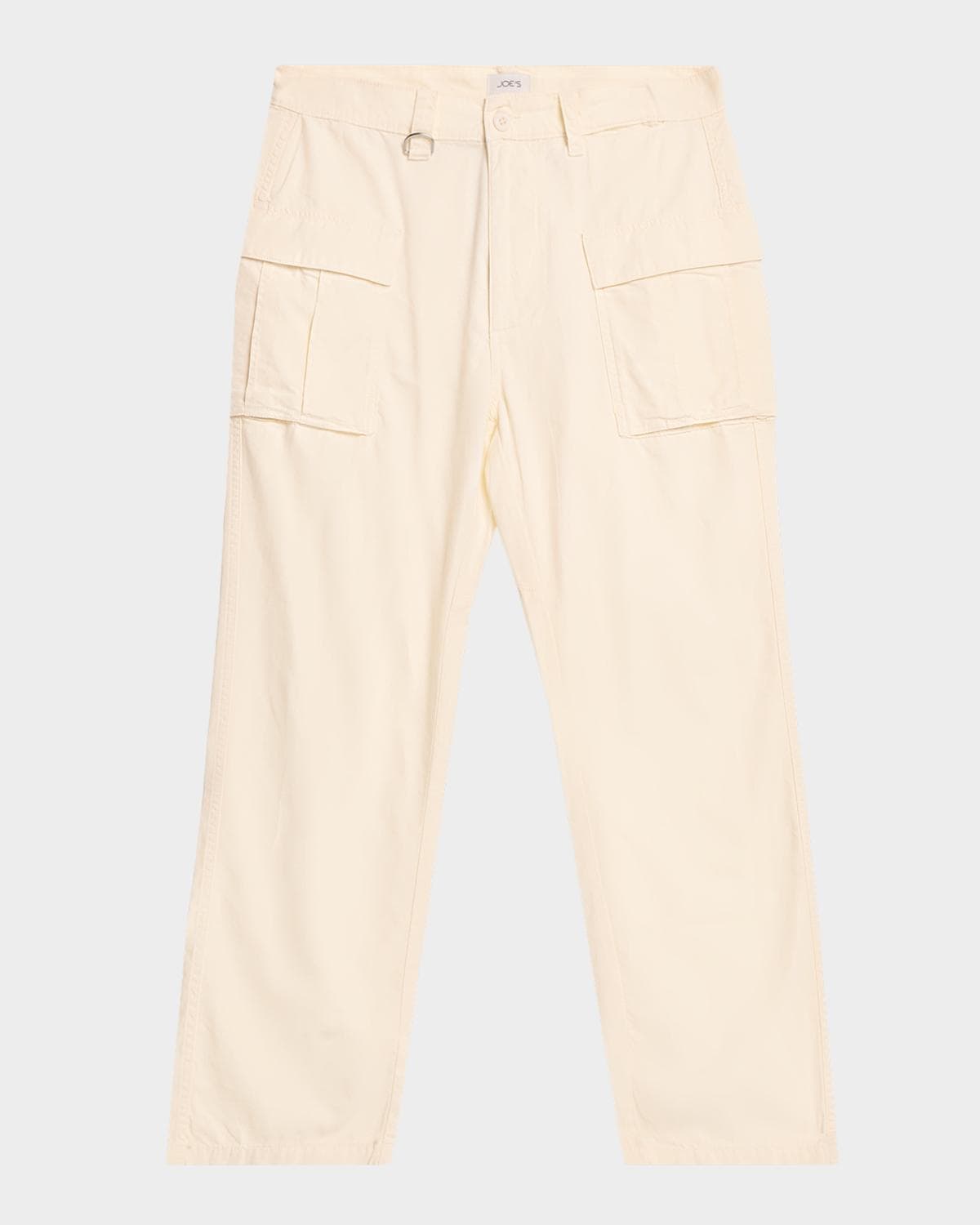 Joe's Jeans Men's Fatigue Cotton High-Rise Straight-Leg Cargo Pants