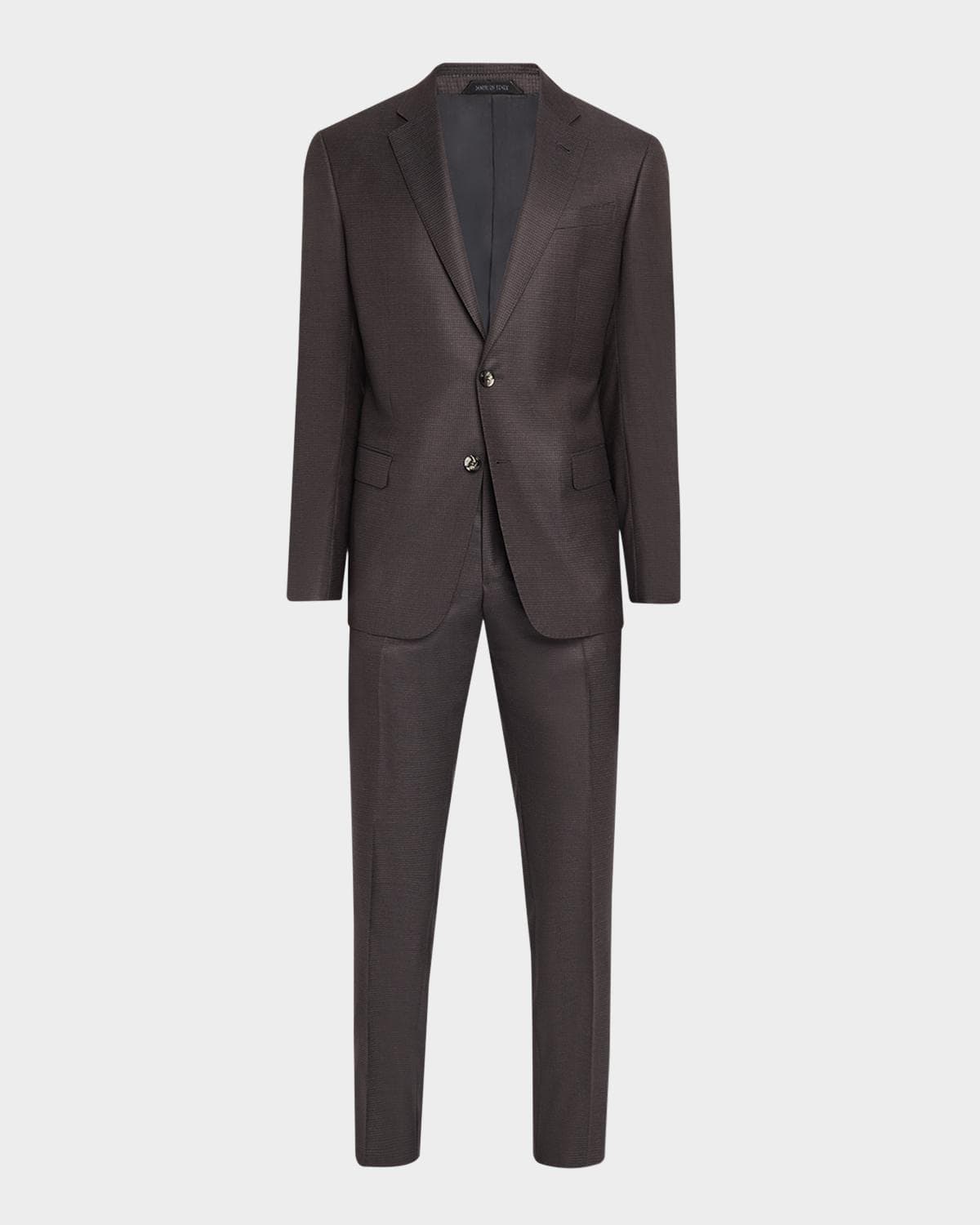 Giorgio Armani Men's Soft Line Micro-Check Two-Piece Suit