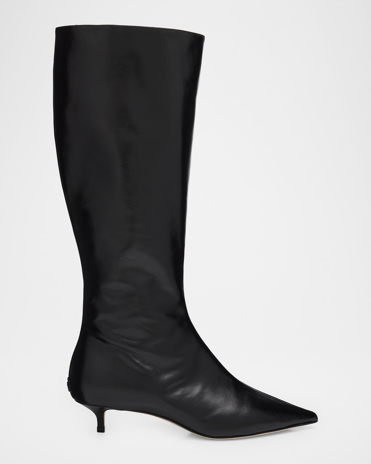 Jimmy Choo 35mm Amis Shiny Leather Knee-High Boots
