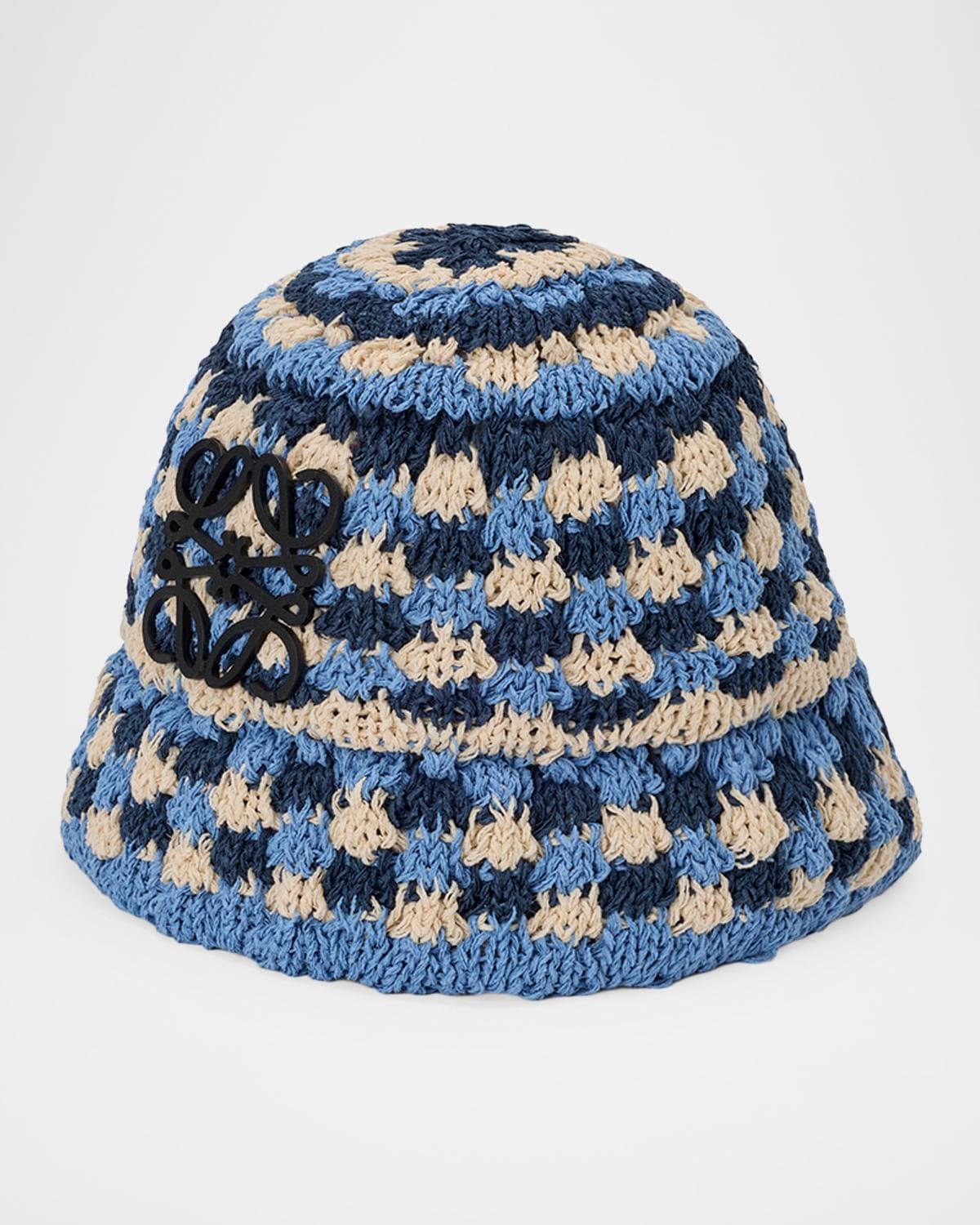 LOEWE x Paula's Ibiza Men's Anagram Knit Bucket Hat