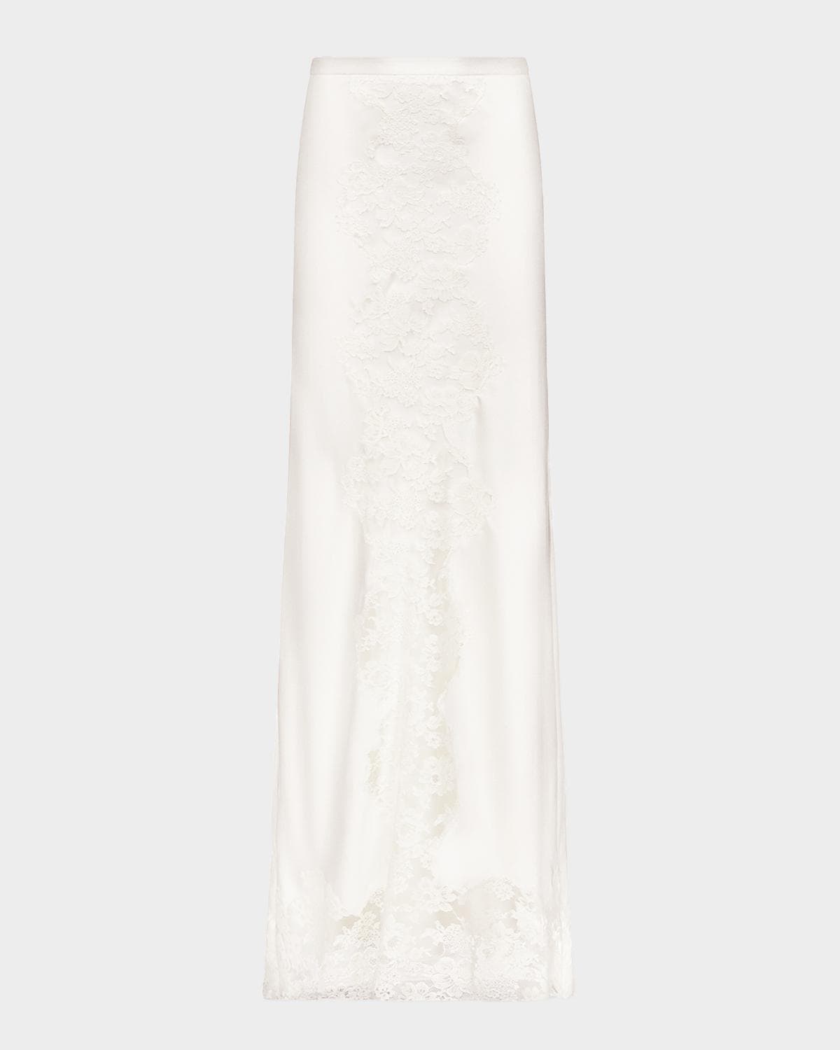 TWP Lace Silk Maxi Skirt
