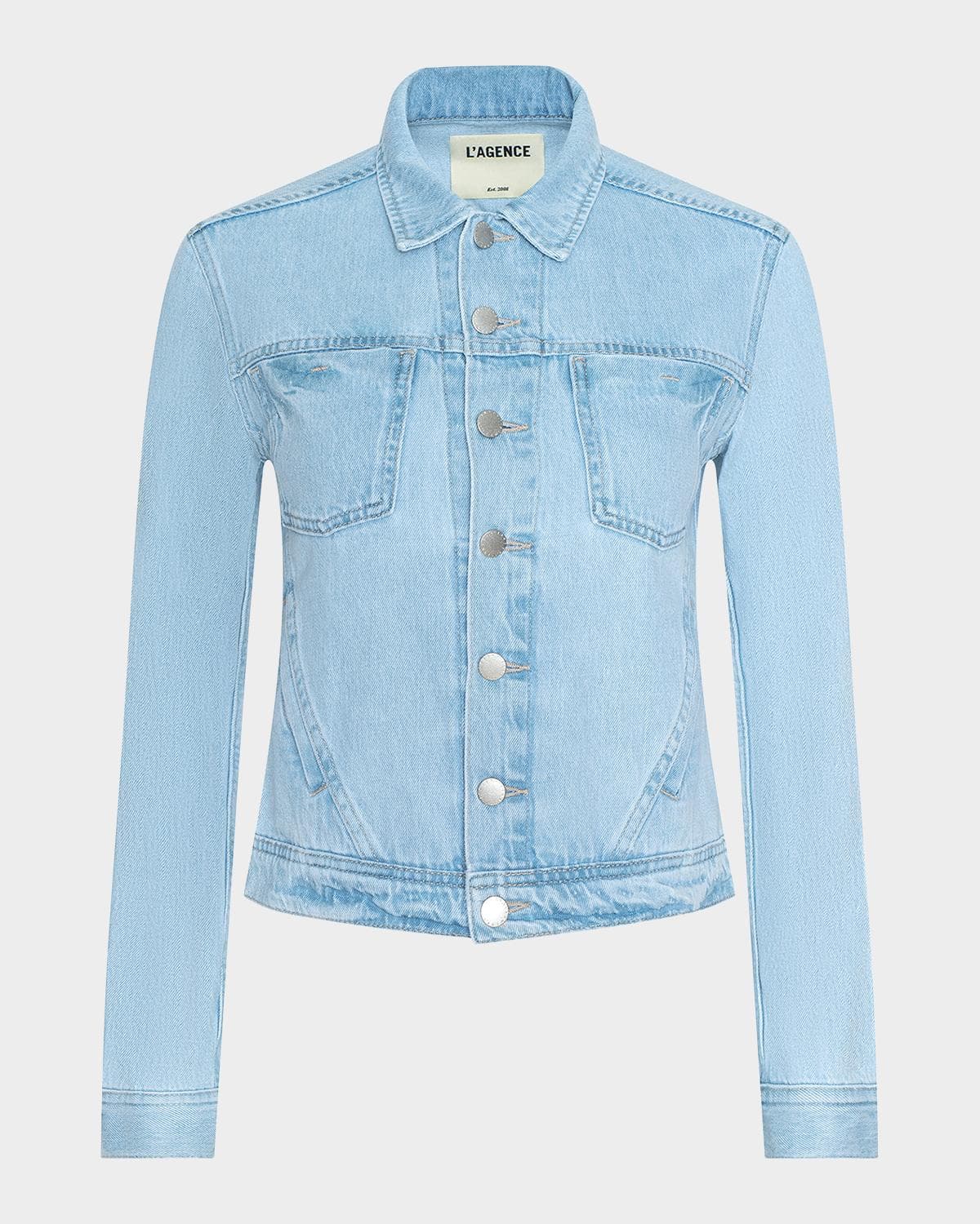 L 'AGENCE Celine Denim Jean Jacket