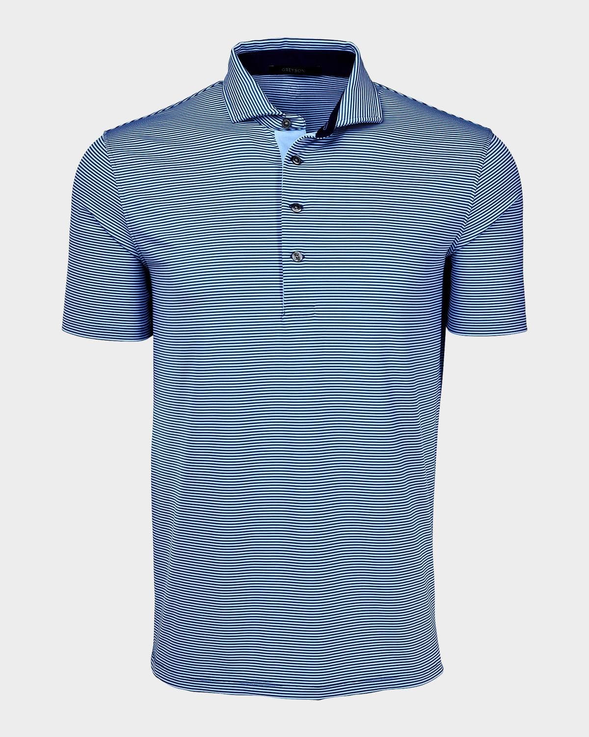Greyson Men's Quogue Striped Polo Shirt