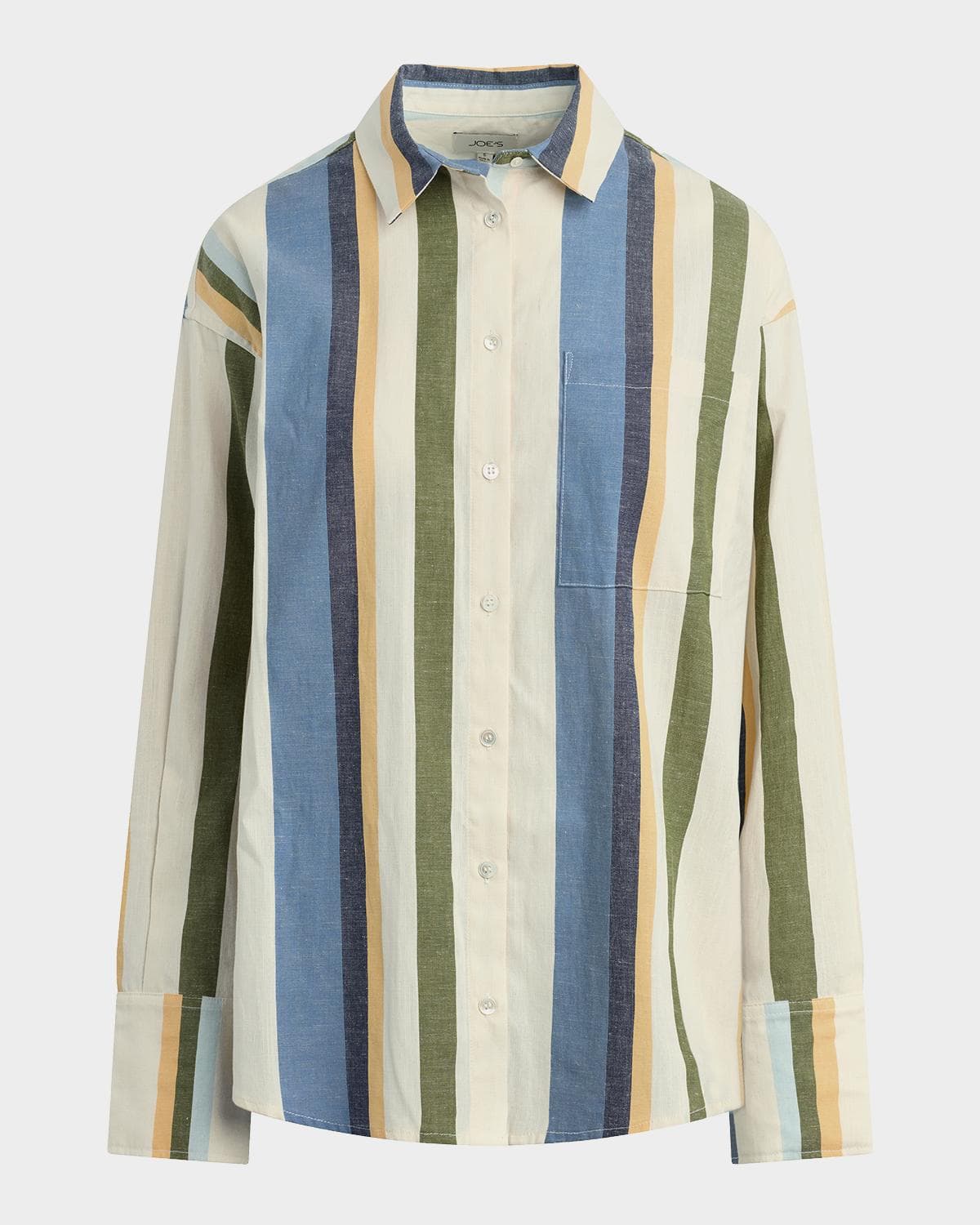 Joe's Jeans The Boyfriend Button-Front Shirt