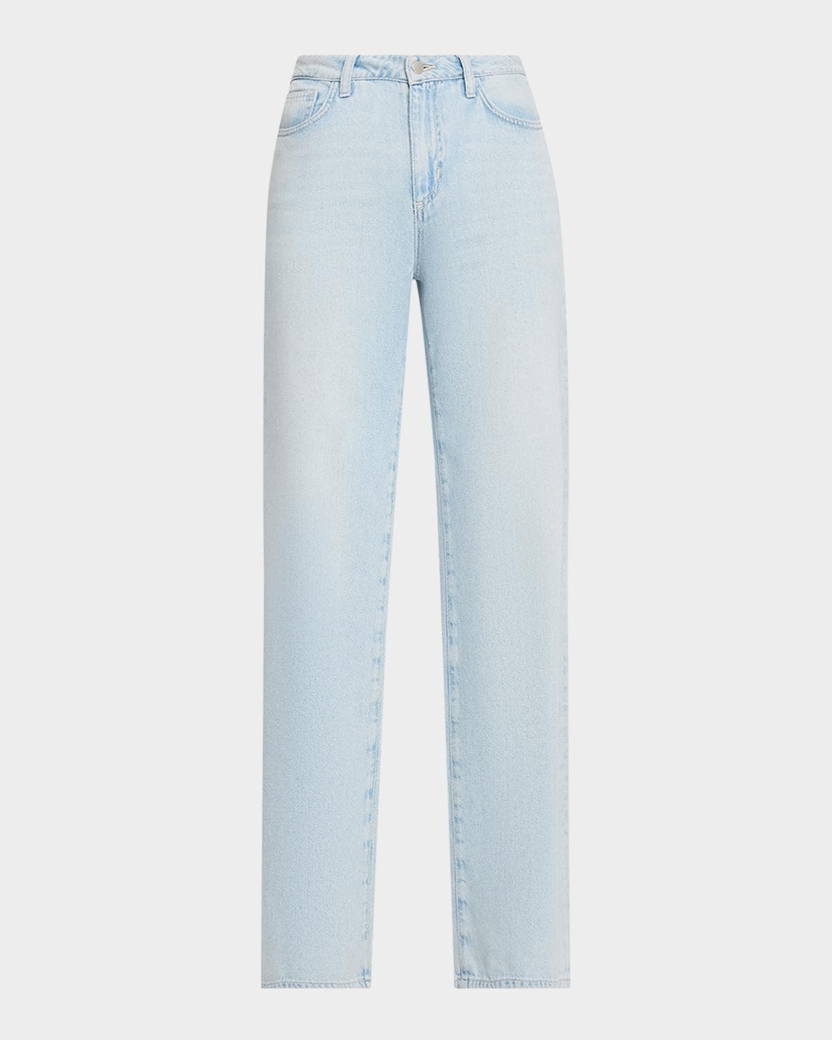 L 'AGENCE Scottie High-Rise Wide-Leg Denim jeans