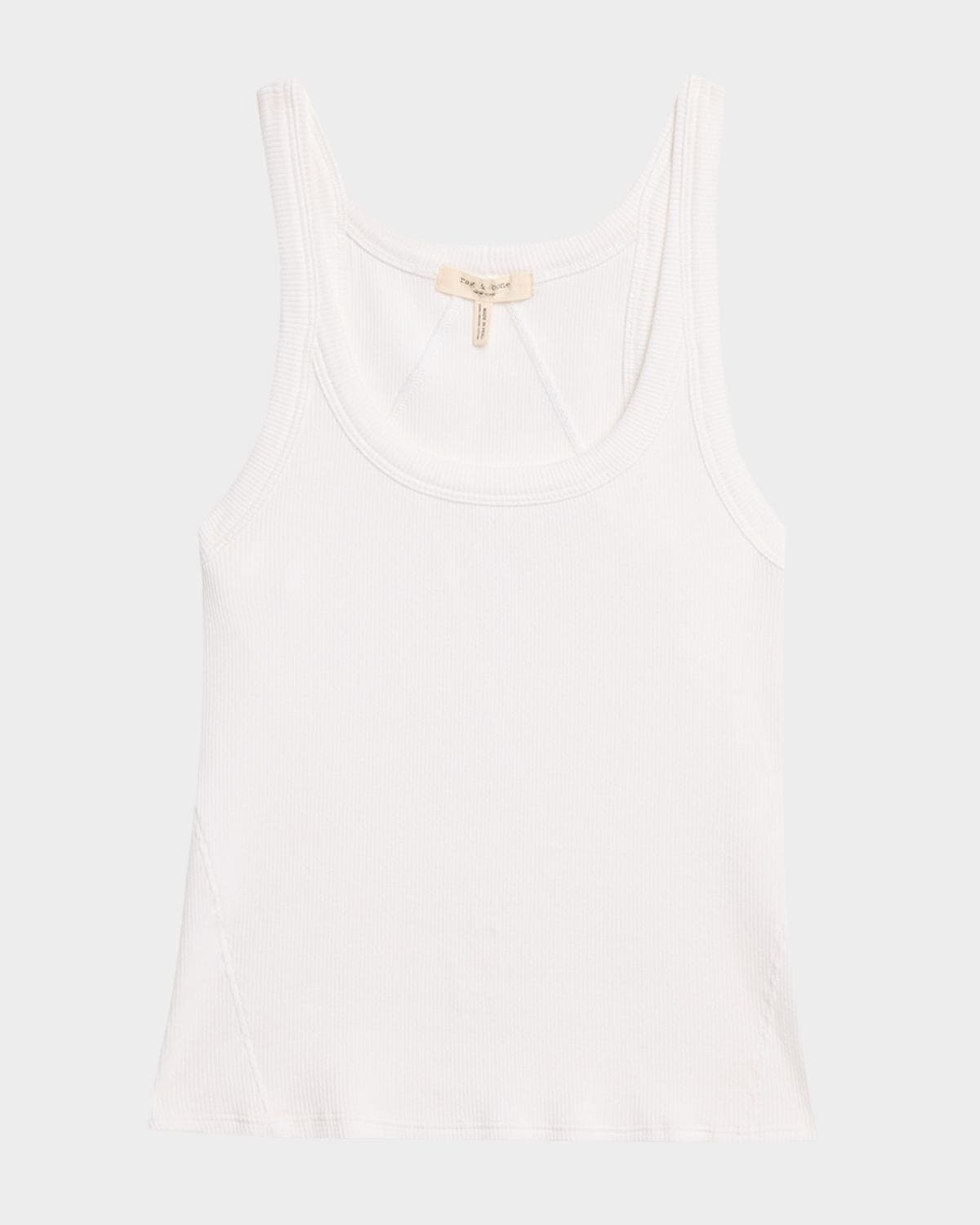 rag & bone The Essential Ribbed Tank Top