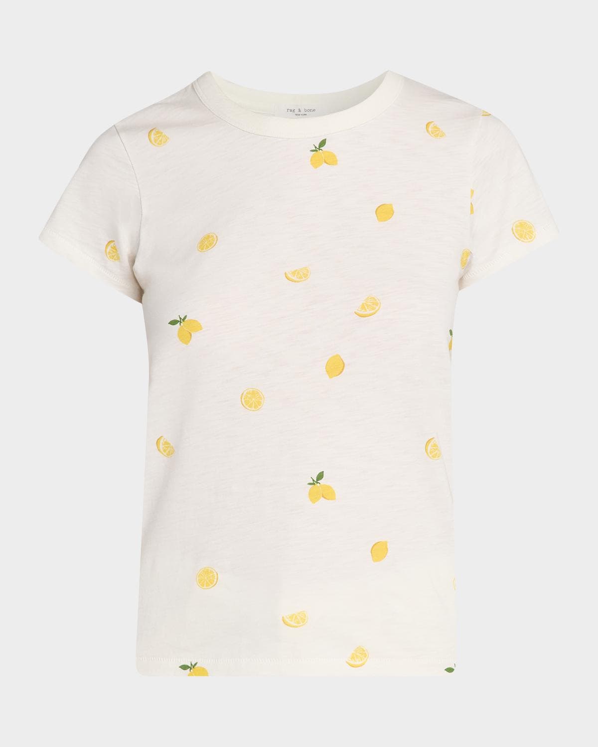 rag & bone Crewneck Cotton Baby Tee
