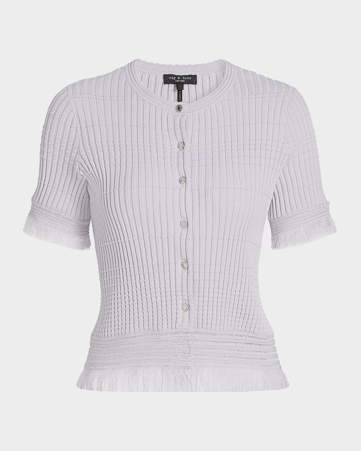 rag & bone Ayan Fringe Cardigan