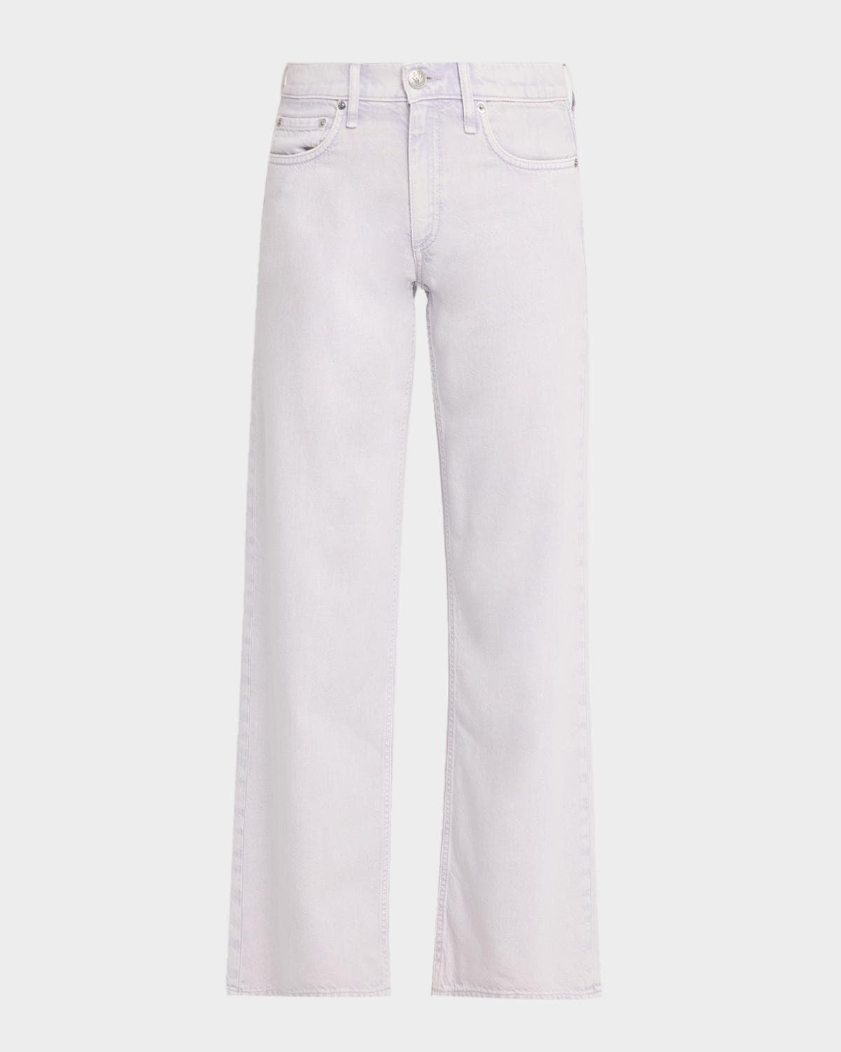 rag & bone Featherweight Cam Relaxed Straight Jeans
