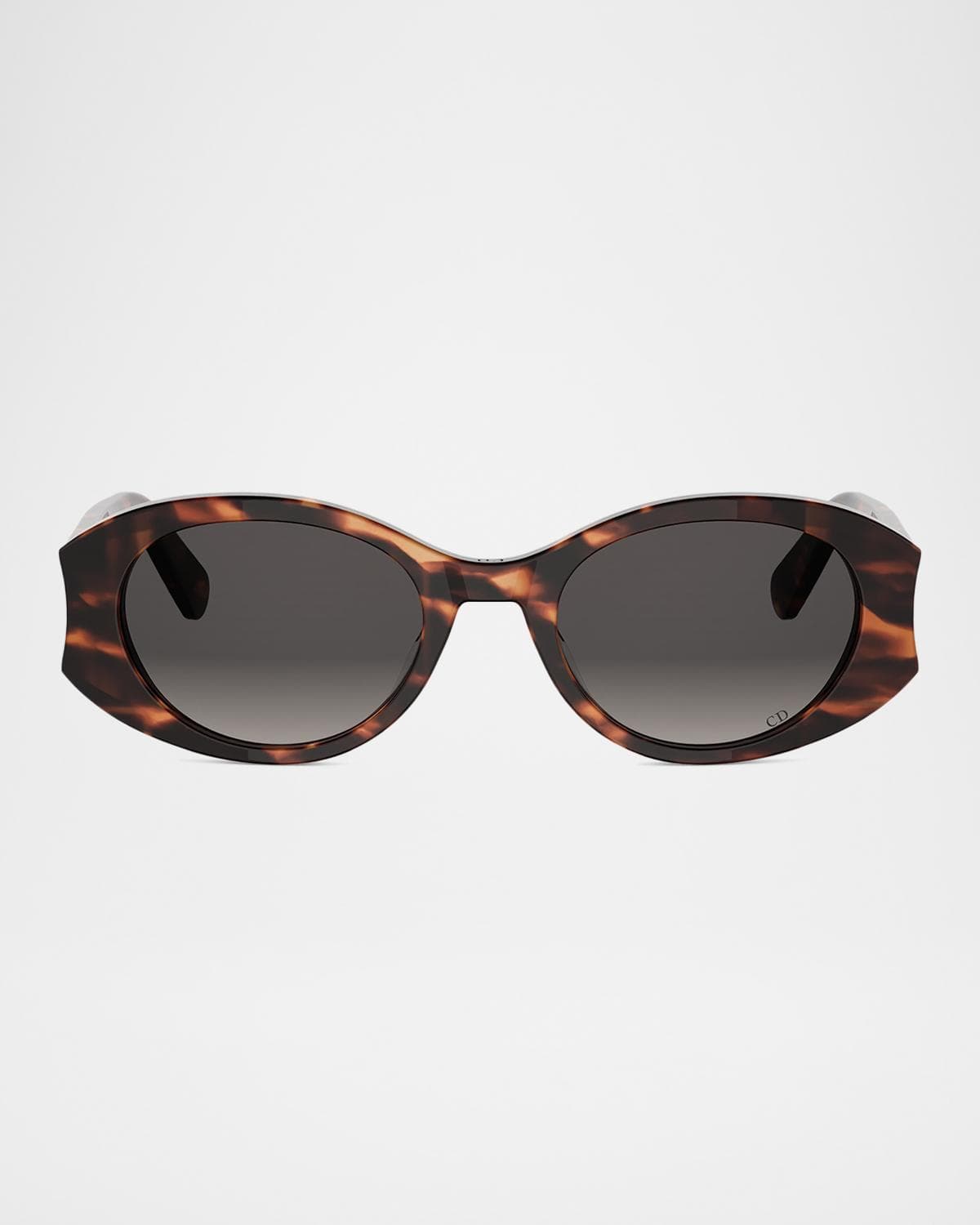 Dior DiorGlow B3I 51mm Acetate Oval Sunglasses