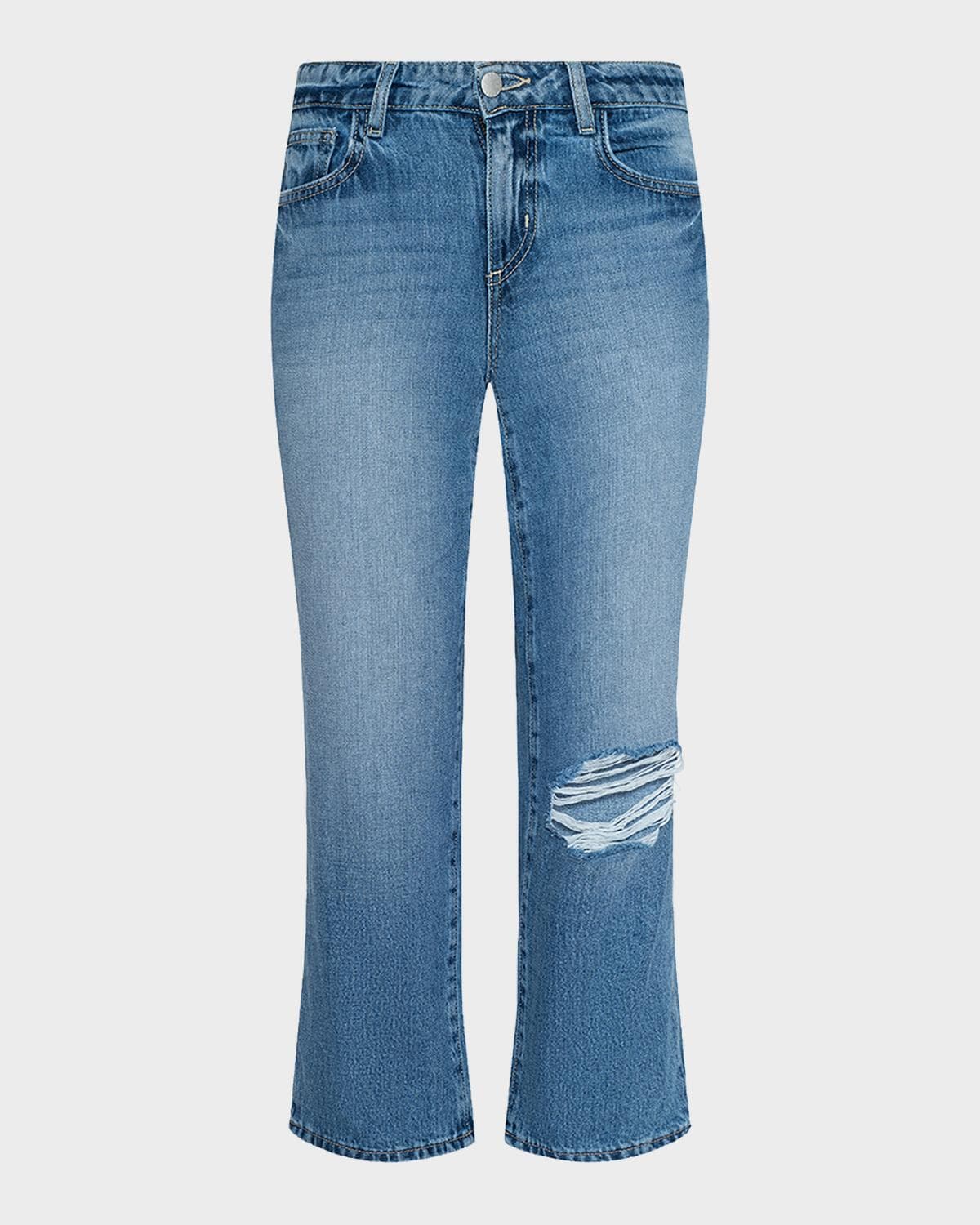 L 'AGENCE Armida Low-Rise Slouchy-Straight Jeans