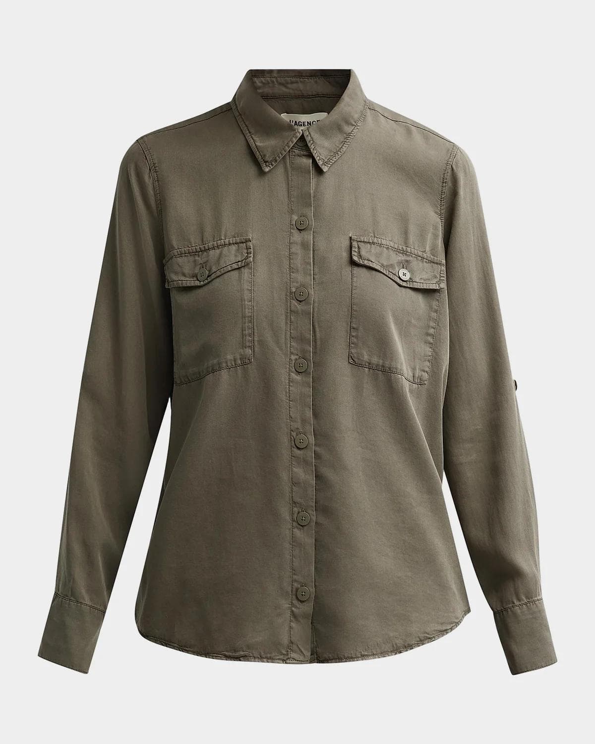 L 'AGENCE Pearson Military Blouse