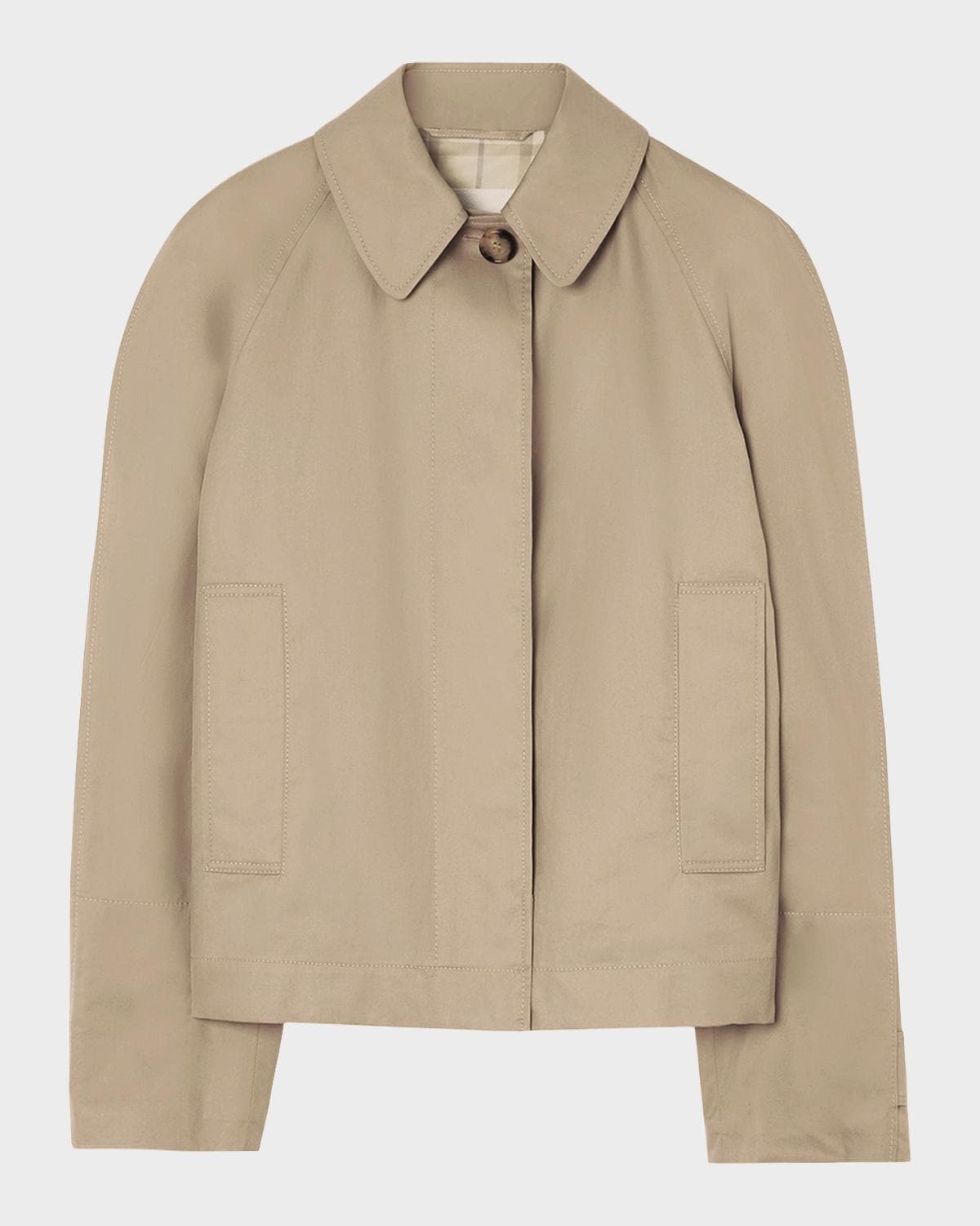 Burberry Tropical Cotton Gabardine Jacket