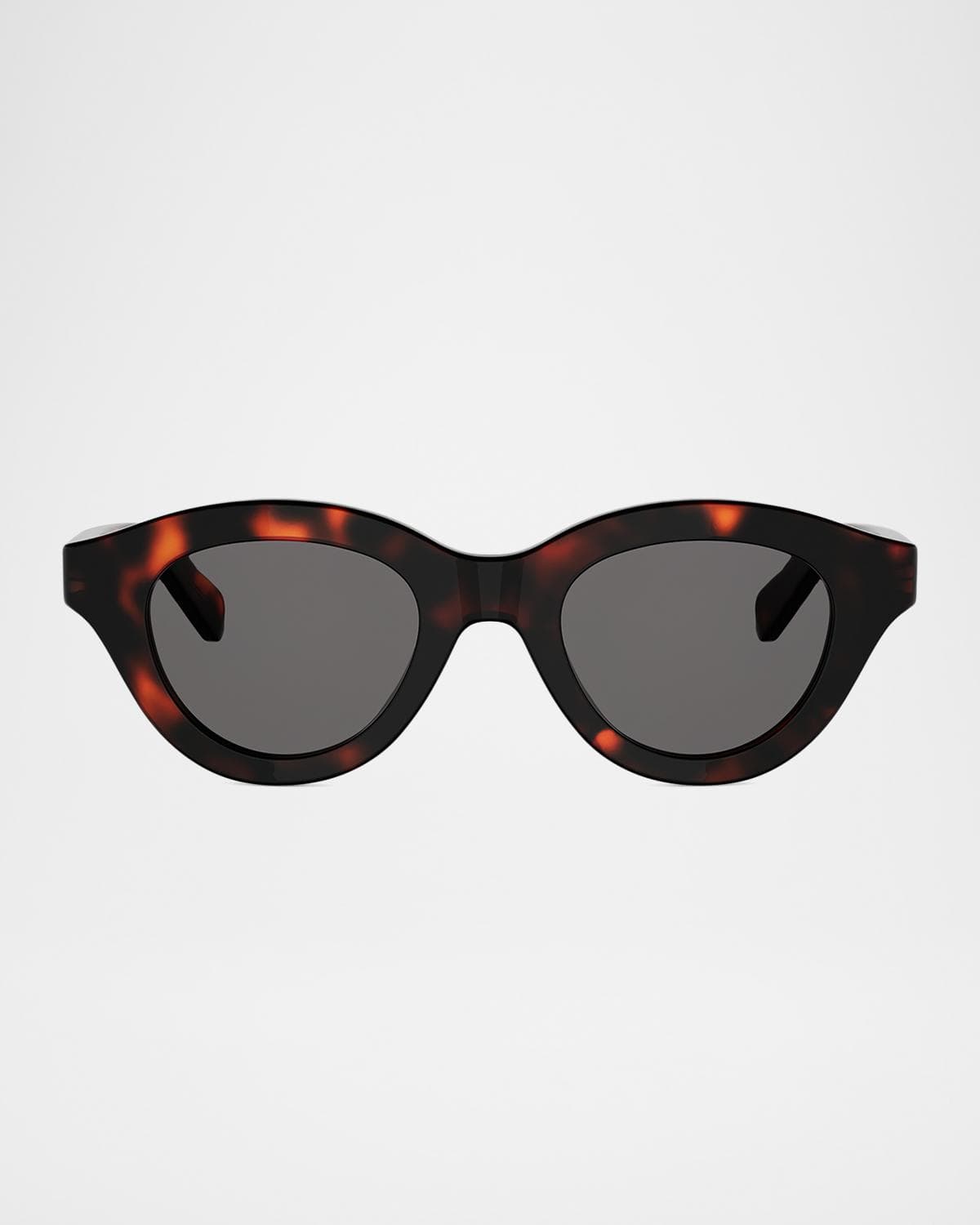 CELINE Triomphe Mini 47mm Round Sunglasses