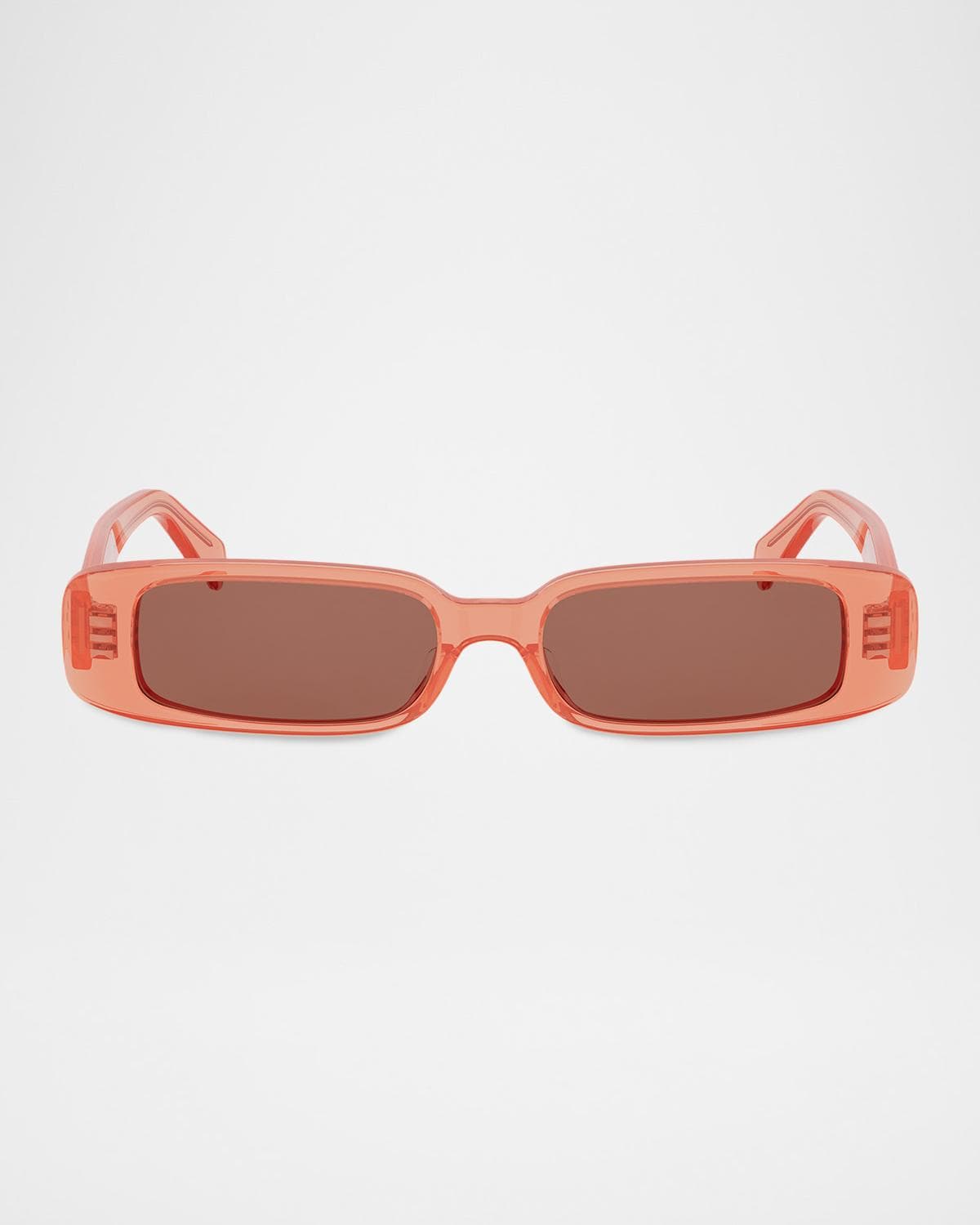 CELINE Ete Celine 3 Dots 53mm Rectangular Sunglasses