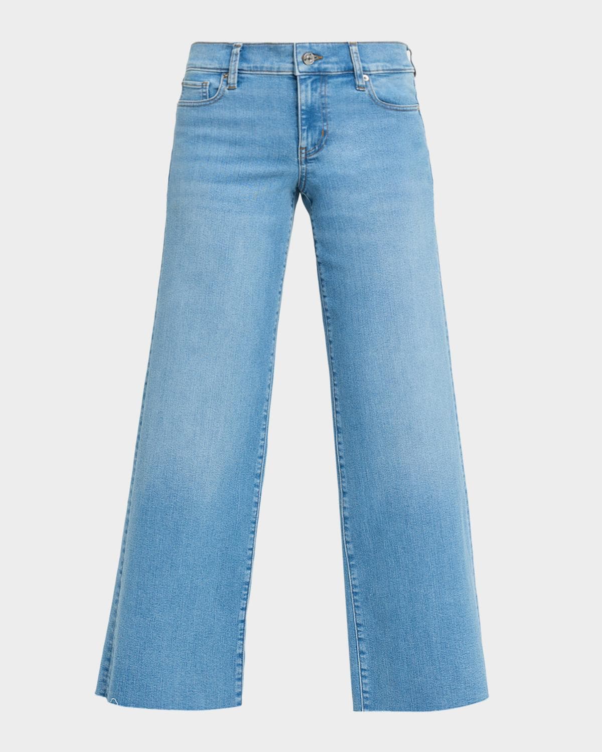 FRAME Low-Rise Le Slim Palazzo Jeans