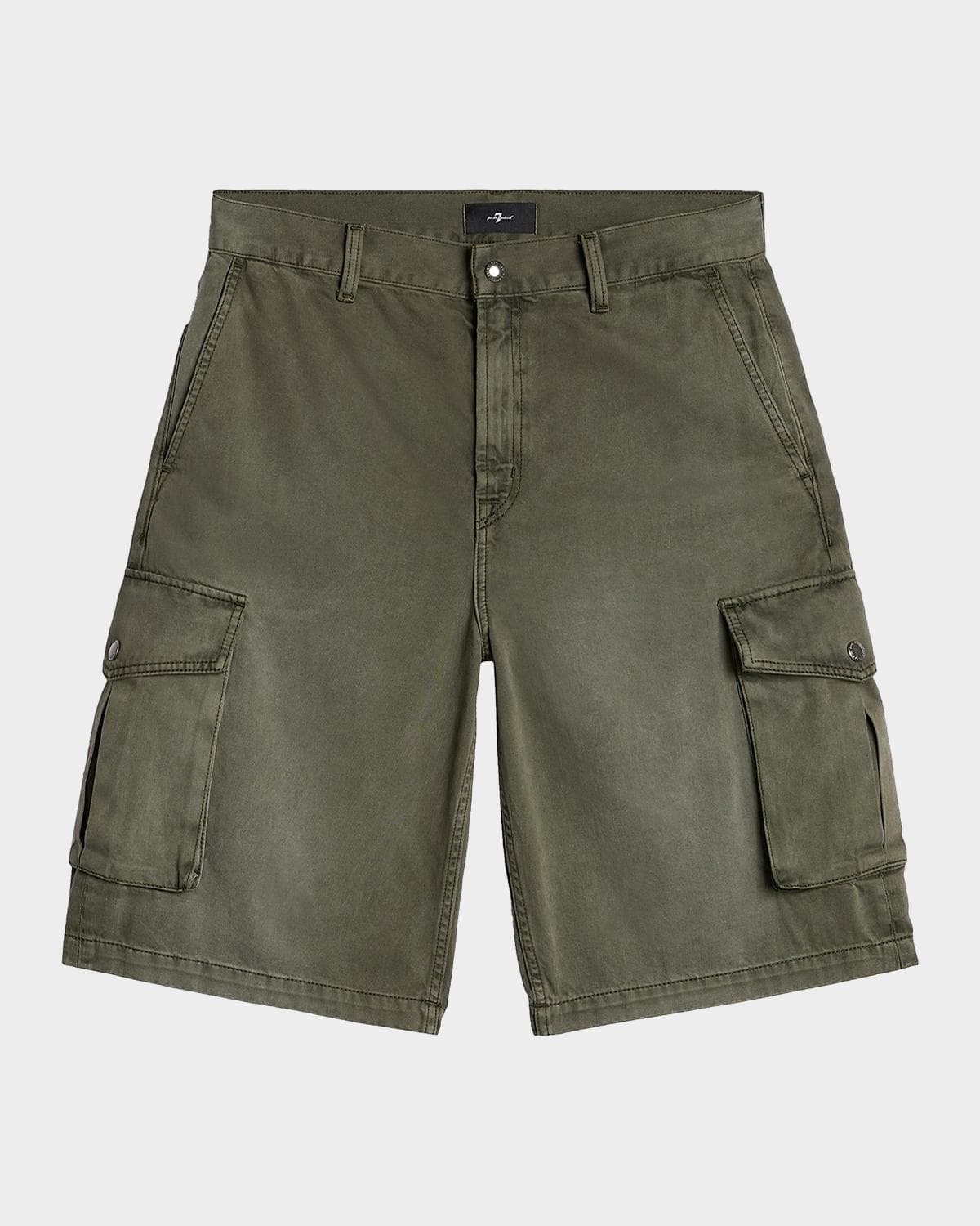 7 For All Mankind Men's Cotton-Blend Cargo Shorts