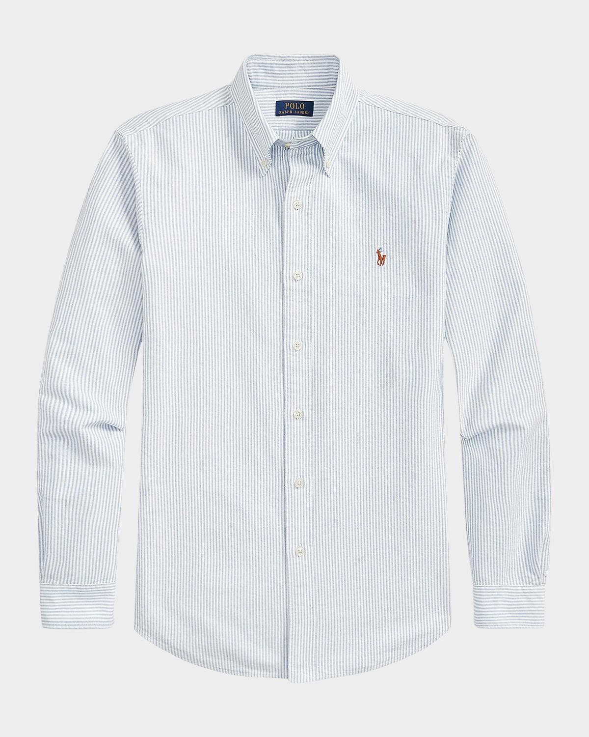 Polo Ralph Lauren Men's Striped Cotton Oxford Button-Down Shirt