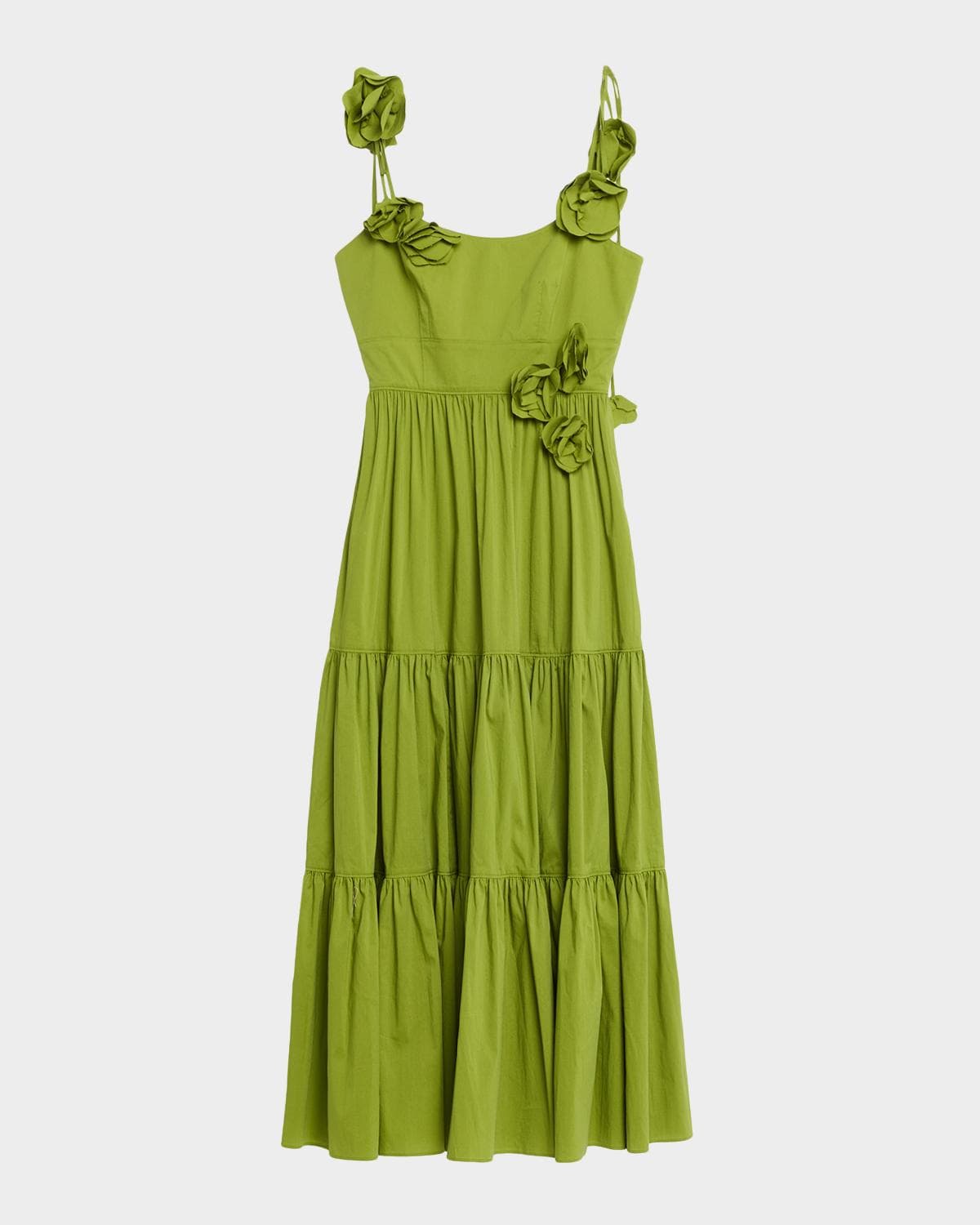 Cinq à Sept Kael 3D Rosette Midi Dress