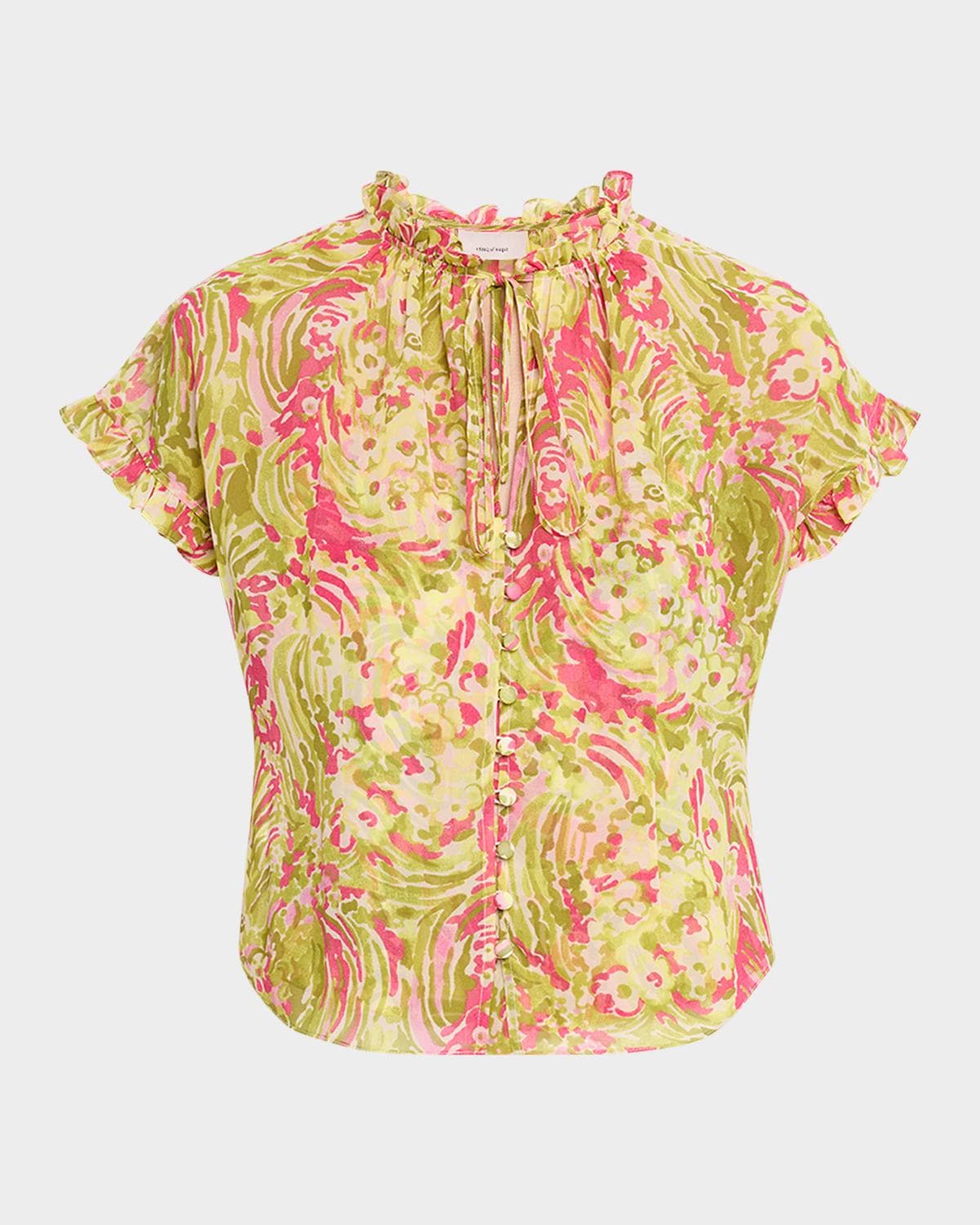 Cinq à Sept Jeni Daisy Swirl Top
