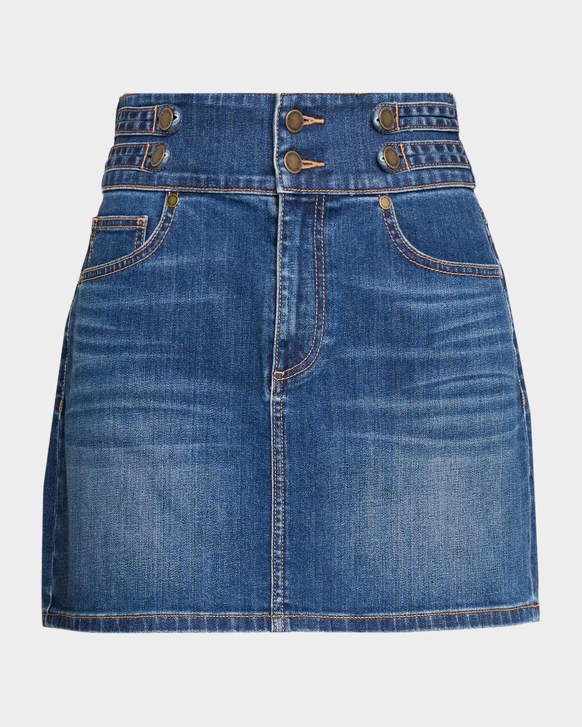 Ramy Brook Liv Denim Mini Skirt