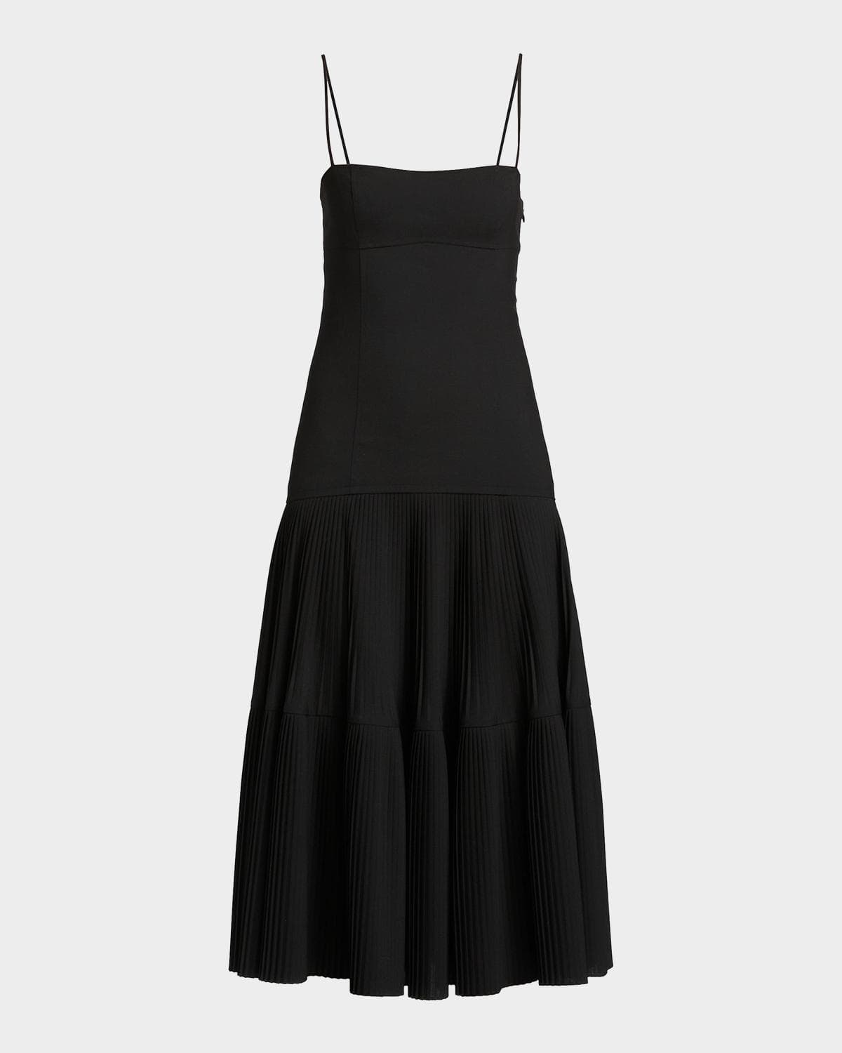 Ulla Johnson Matilda Wool Drop-Waist Midi Dress