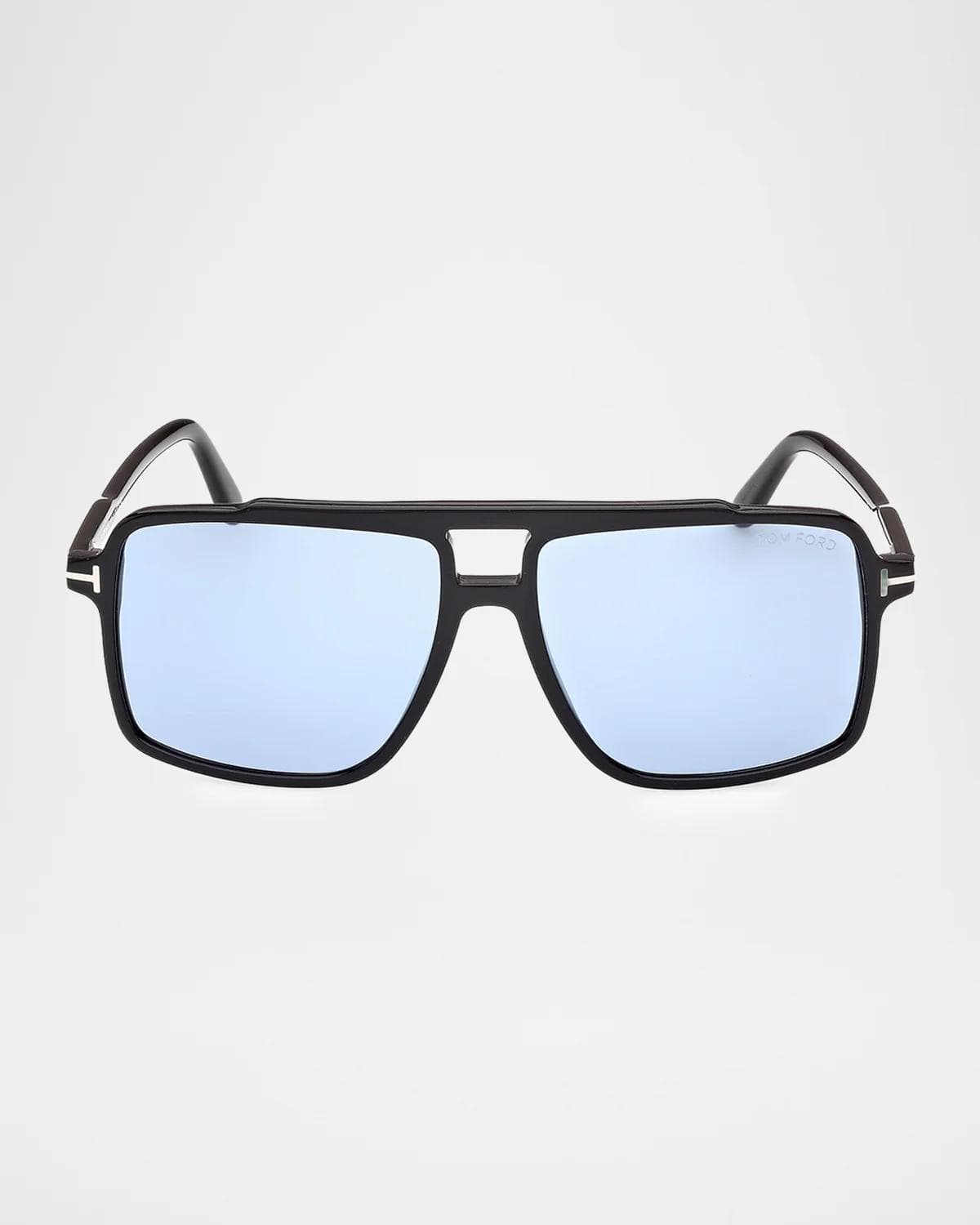 TOM FORD Kemp 59MM Square Sunglasses