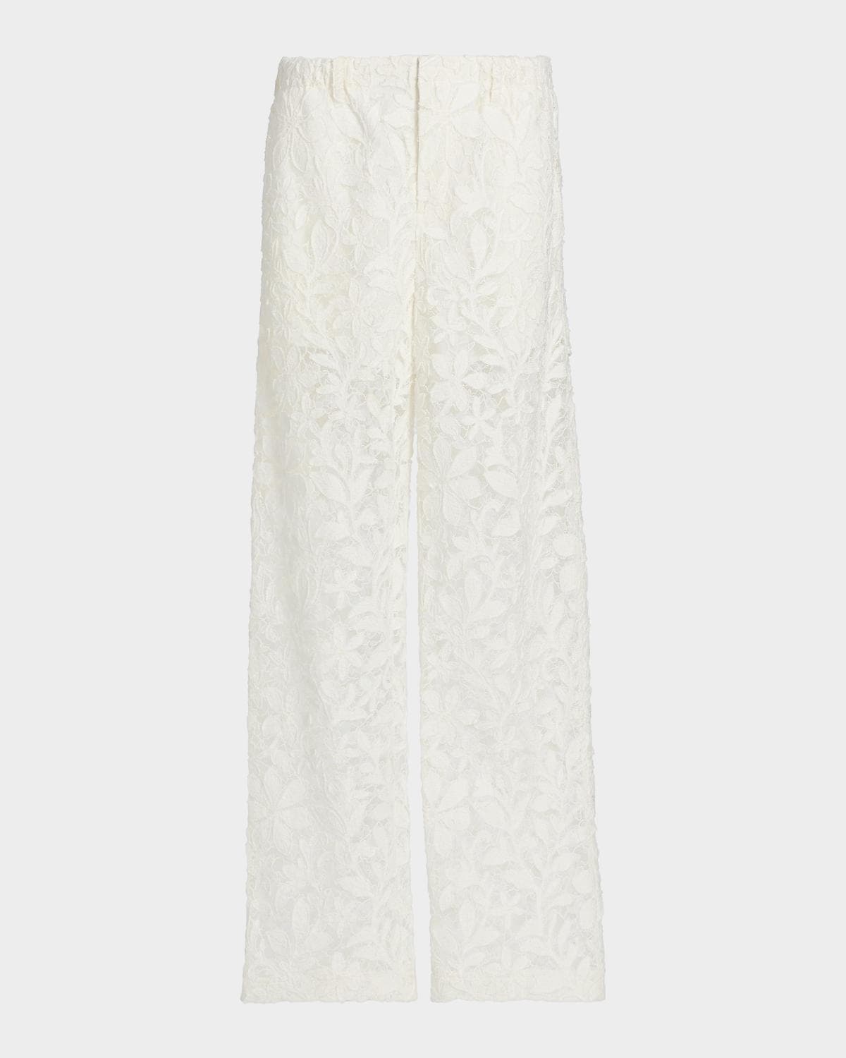 SIMKHAI Braylen Cotton Lace Carpenter Pants
