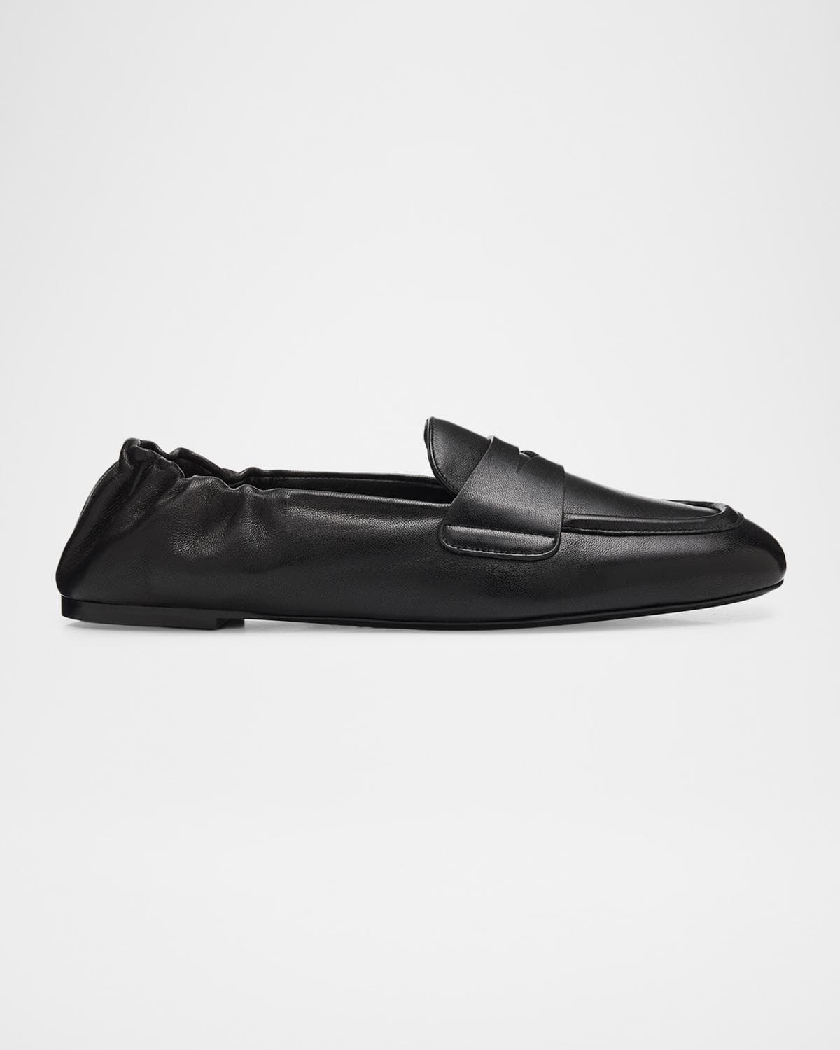 Stuart Weitzman Bryant Leather Penny Loafers