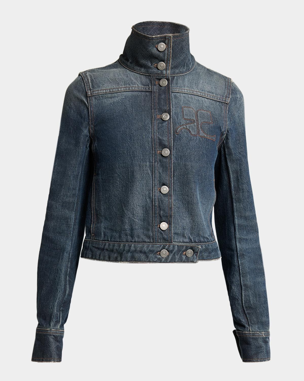Courreges Reedition Vintage Denim Jacket