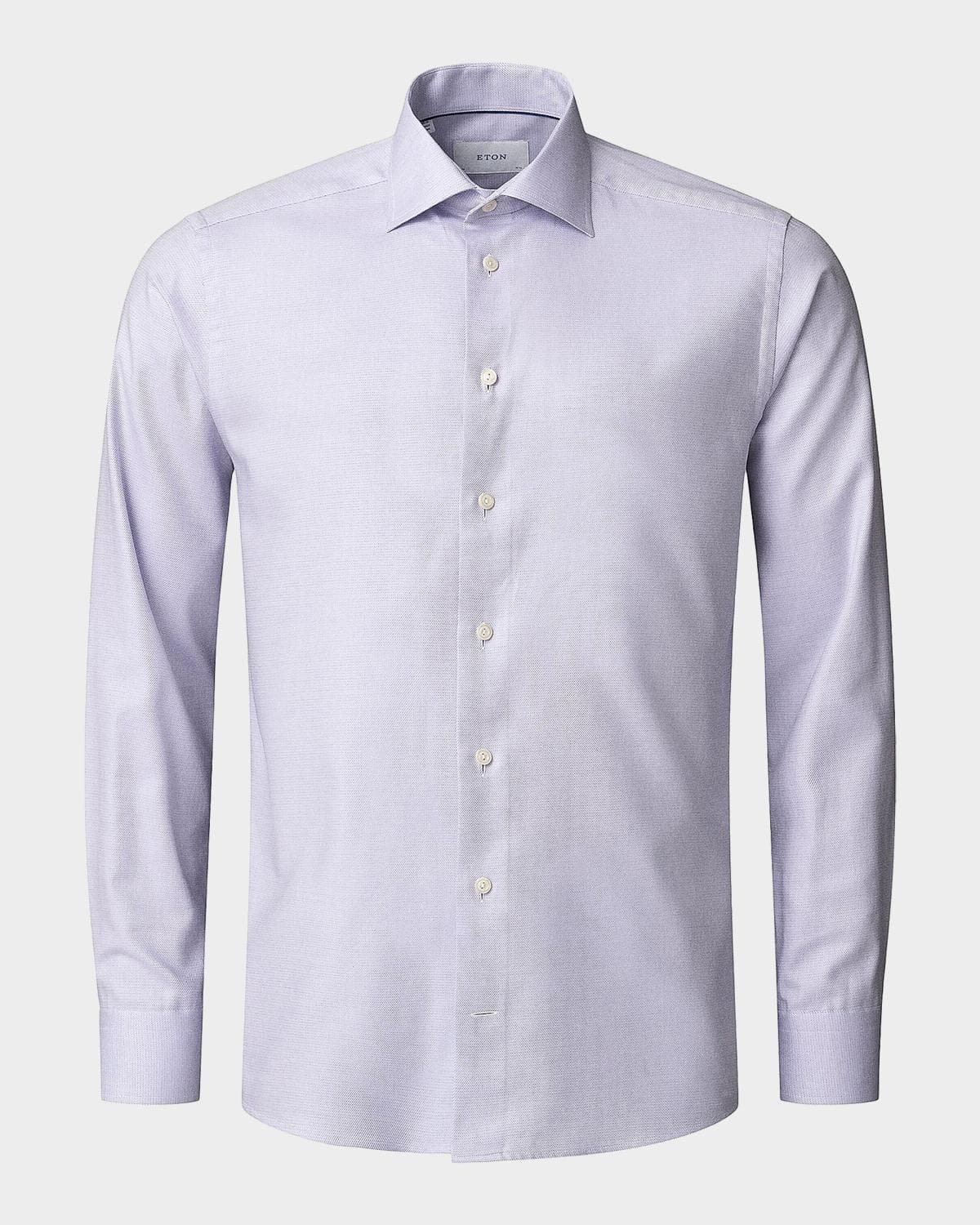 Eton Men's Contemporary-Fit Textured Twill Shirt