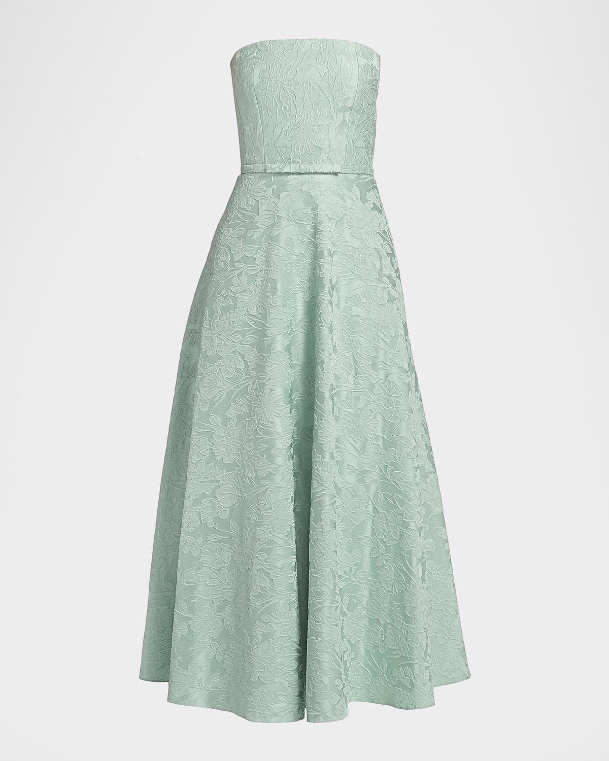SACHIN BABI Darian Floral Cloqué Maxi Dress