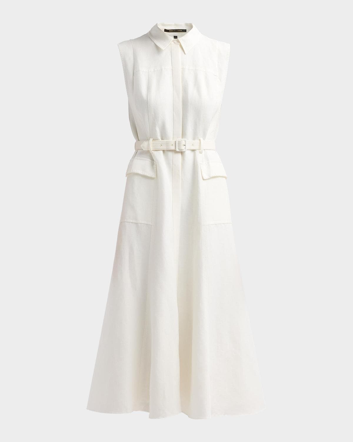 Kobi Halperin Tomi Belted Midi Shirtdress