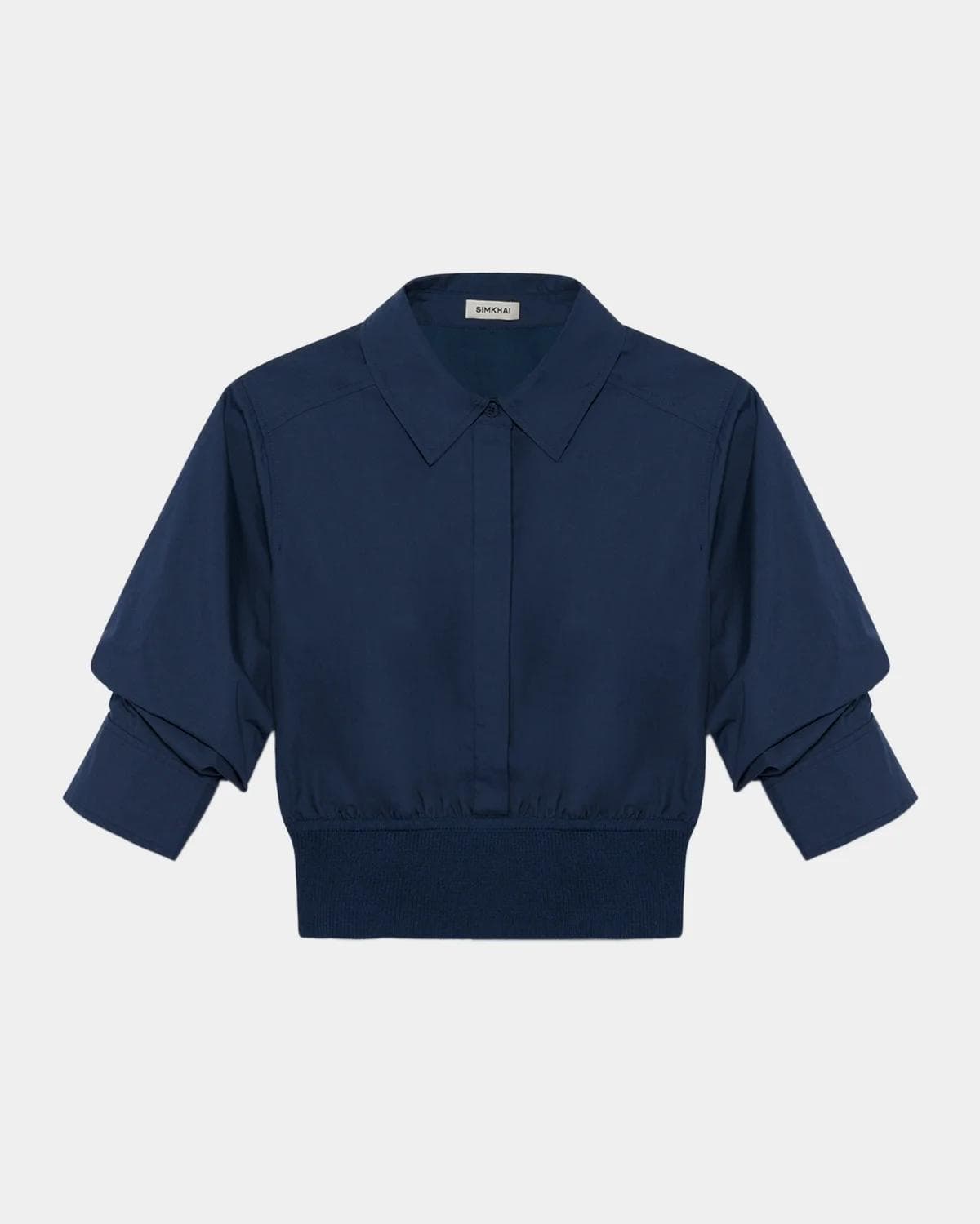 SIMKHAI Stiles Cotton Poplin Shirt