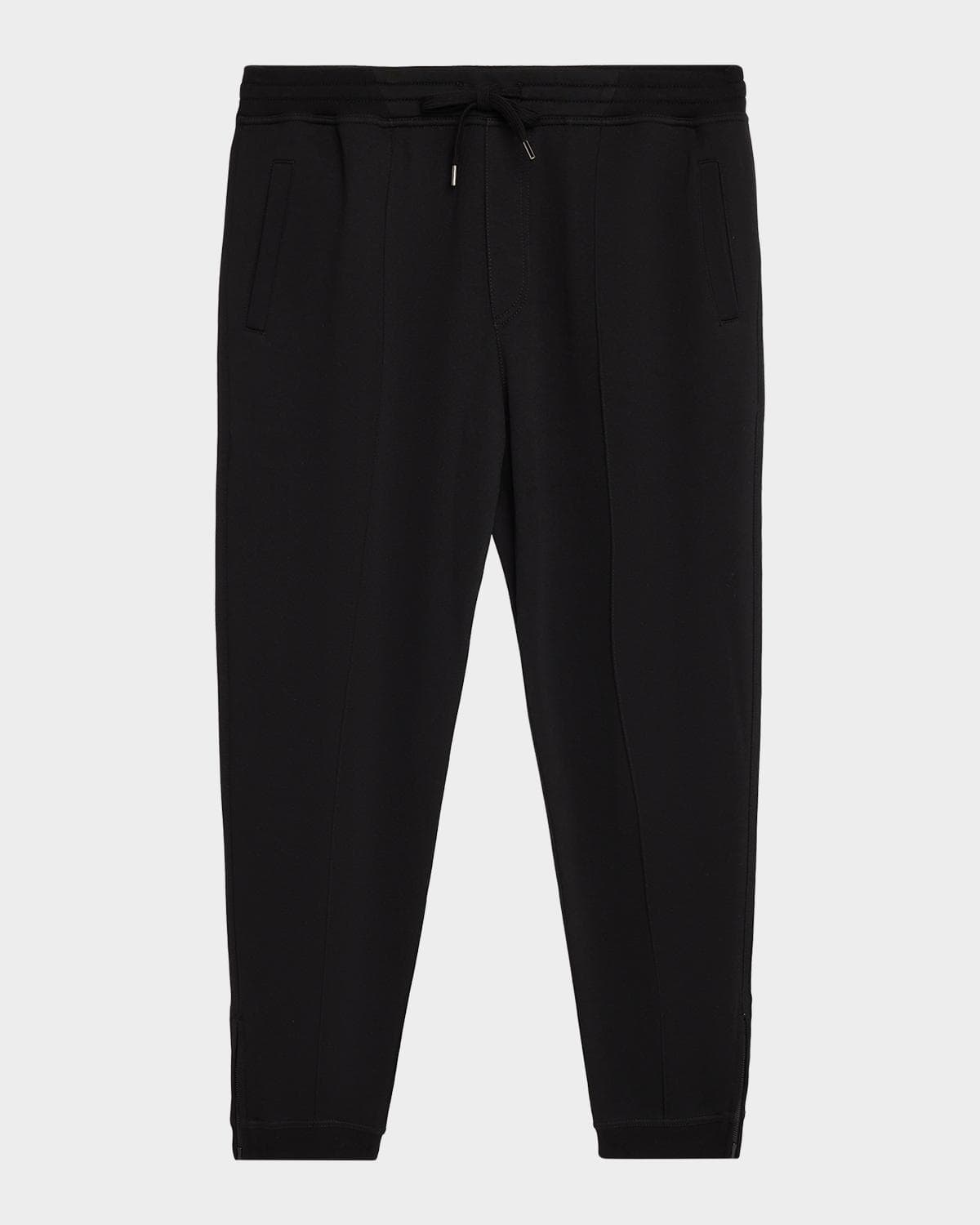 Brunello Cucinelli Men's Pintuck-Pleated Drawstring Sweatpants