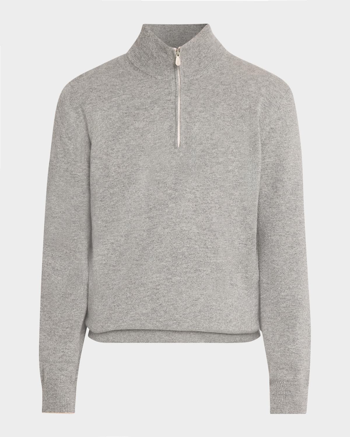Brunello Cucinelli Men's Cashmere Quarter-Zip Sweater