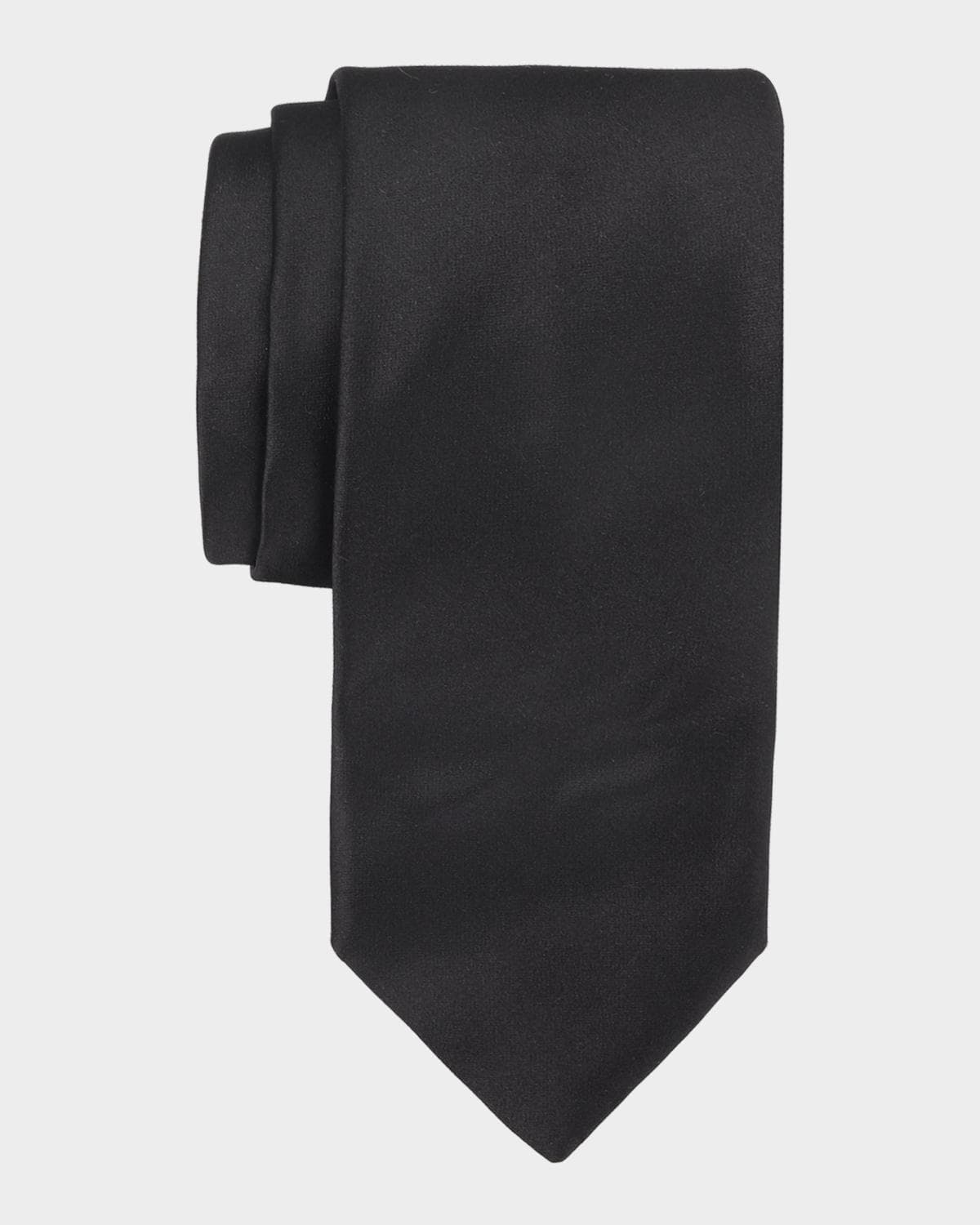 Canali Men's Solid Silk Tie