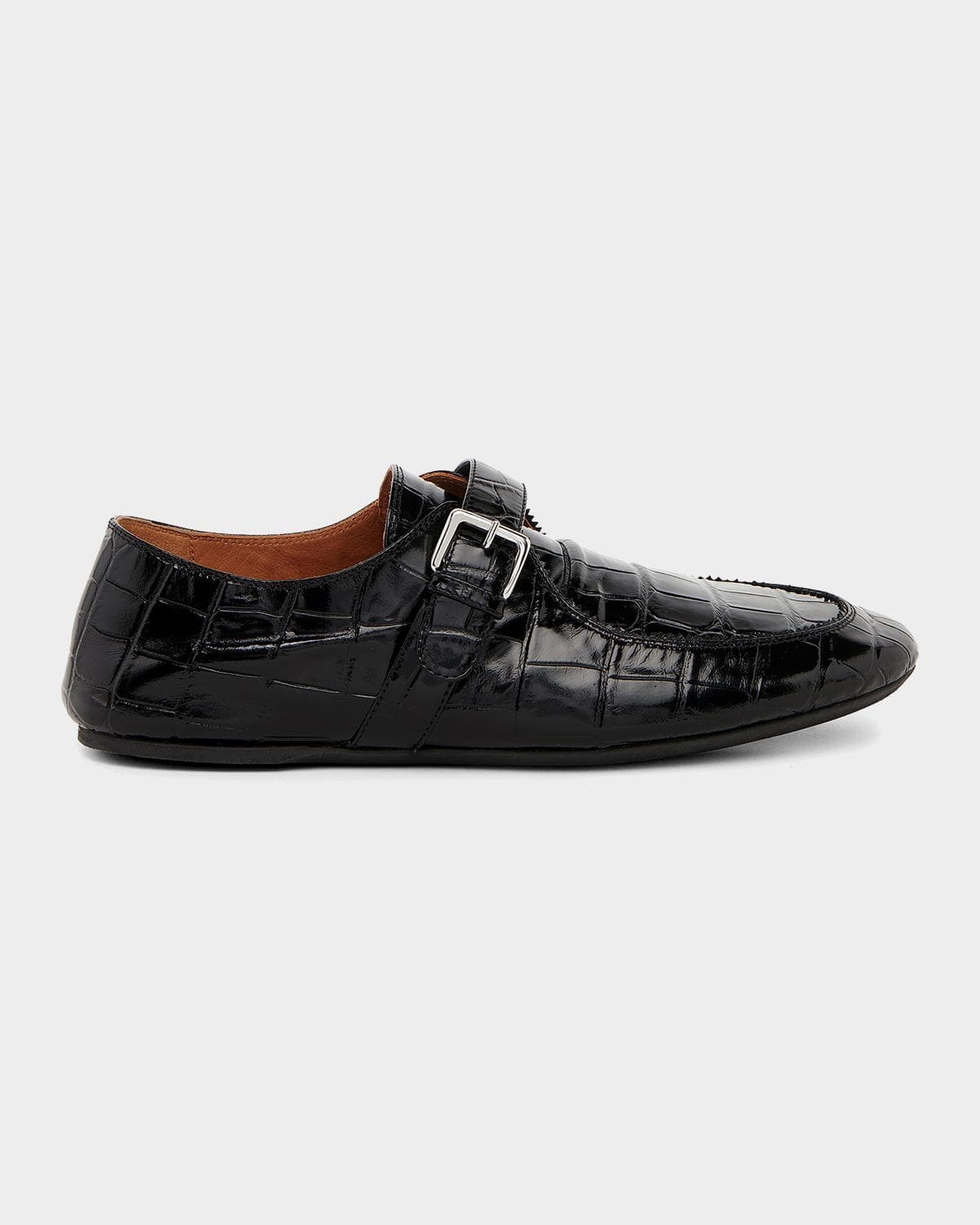 Marni Men's Buckle-Strap Moccasin Loafers