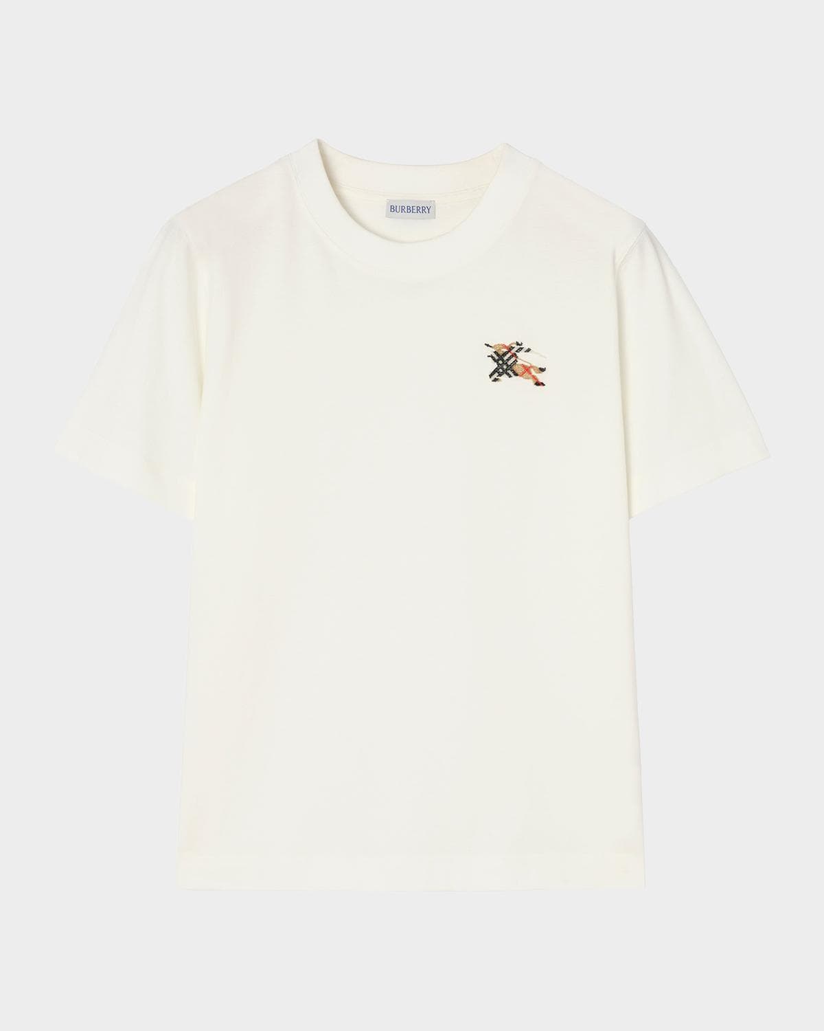 Burberry Frankie Check Cotton T-Shirt
