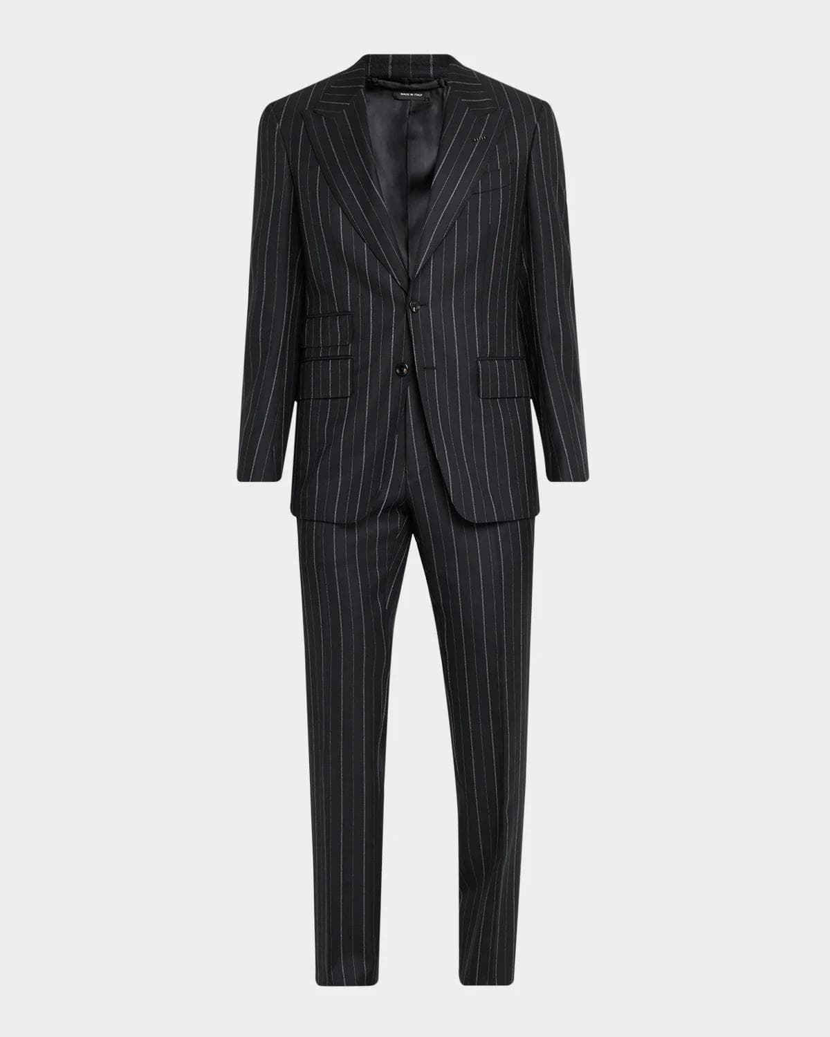 TOM FORD Men's Hairline Stripe Single-Breasted Suit