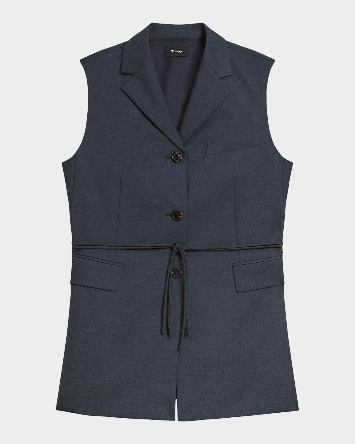 Theory Three-Button Slash Vest