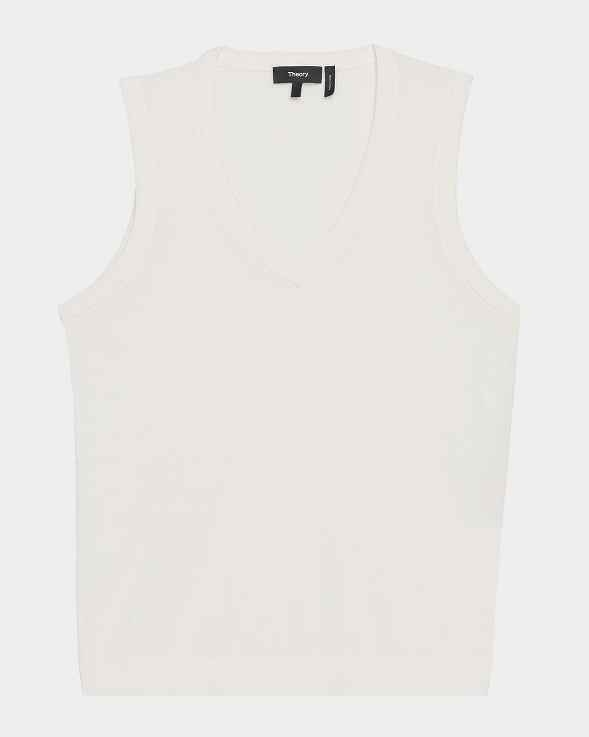 Theory Regal Wool Slim Tank Top