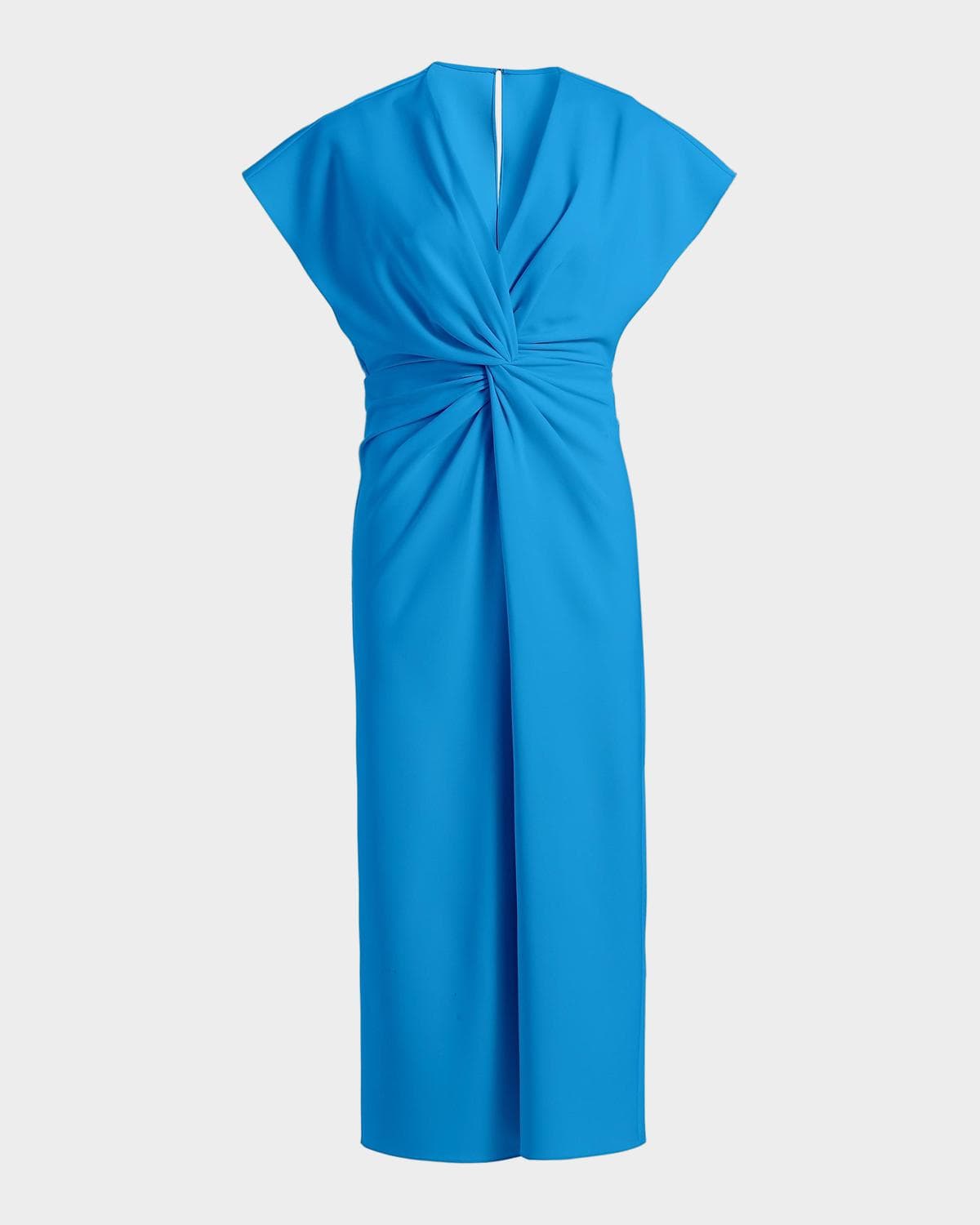 Prabal Gurung Jackie Twist-Front Midi-Dress