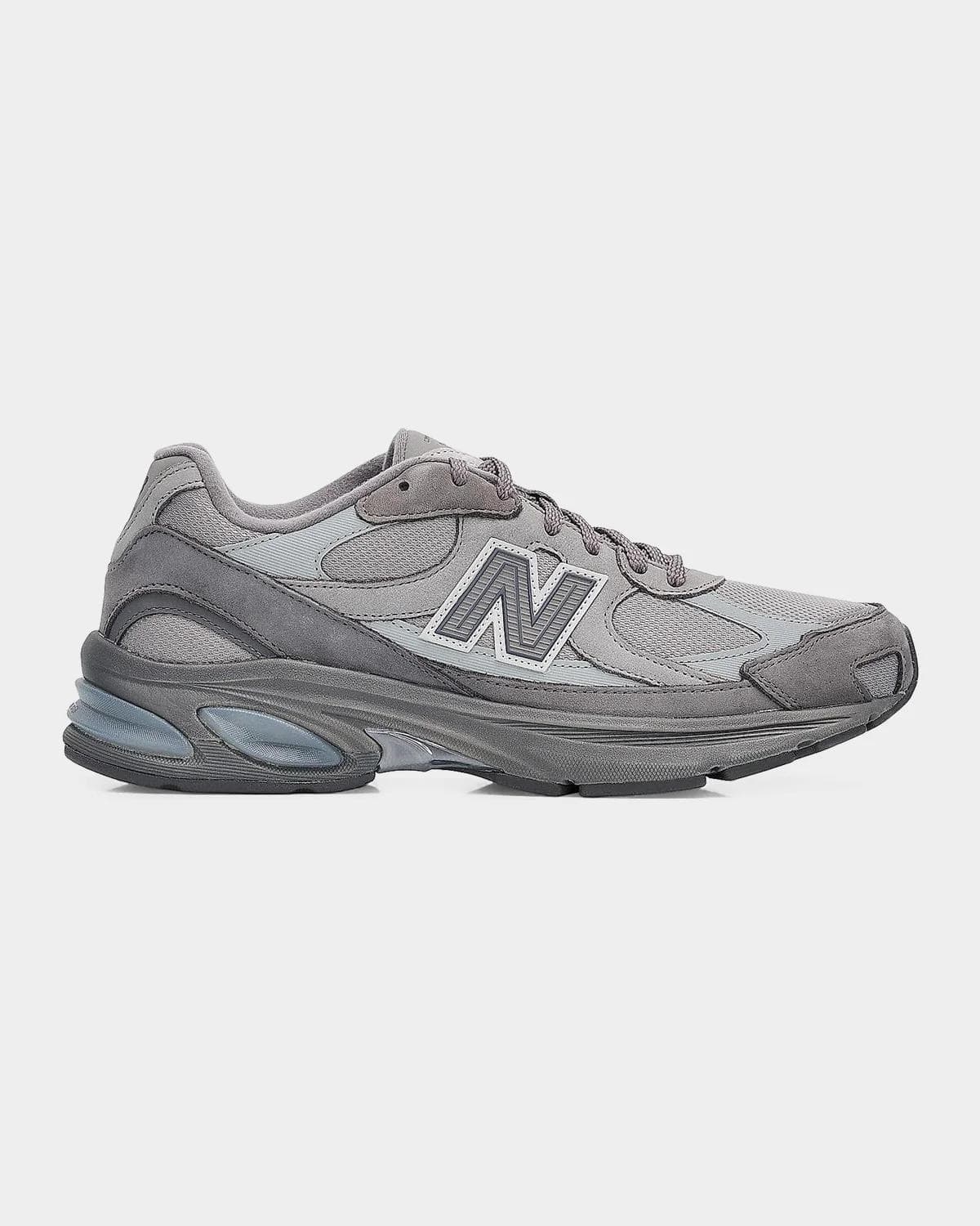 Comme des Garcons x New Balance Men's Mesh Low-Top Sneakers