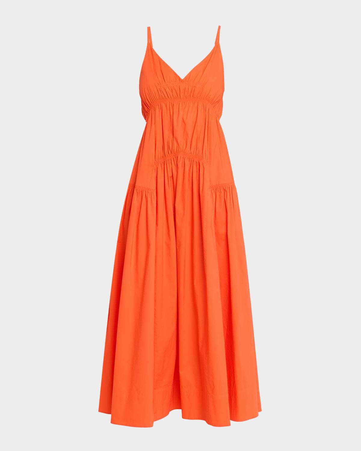 Proenza Schouler Michelyn Poplin Maxi Dress