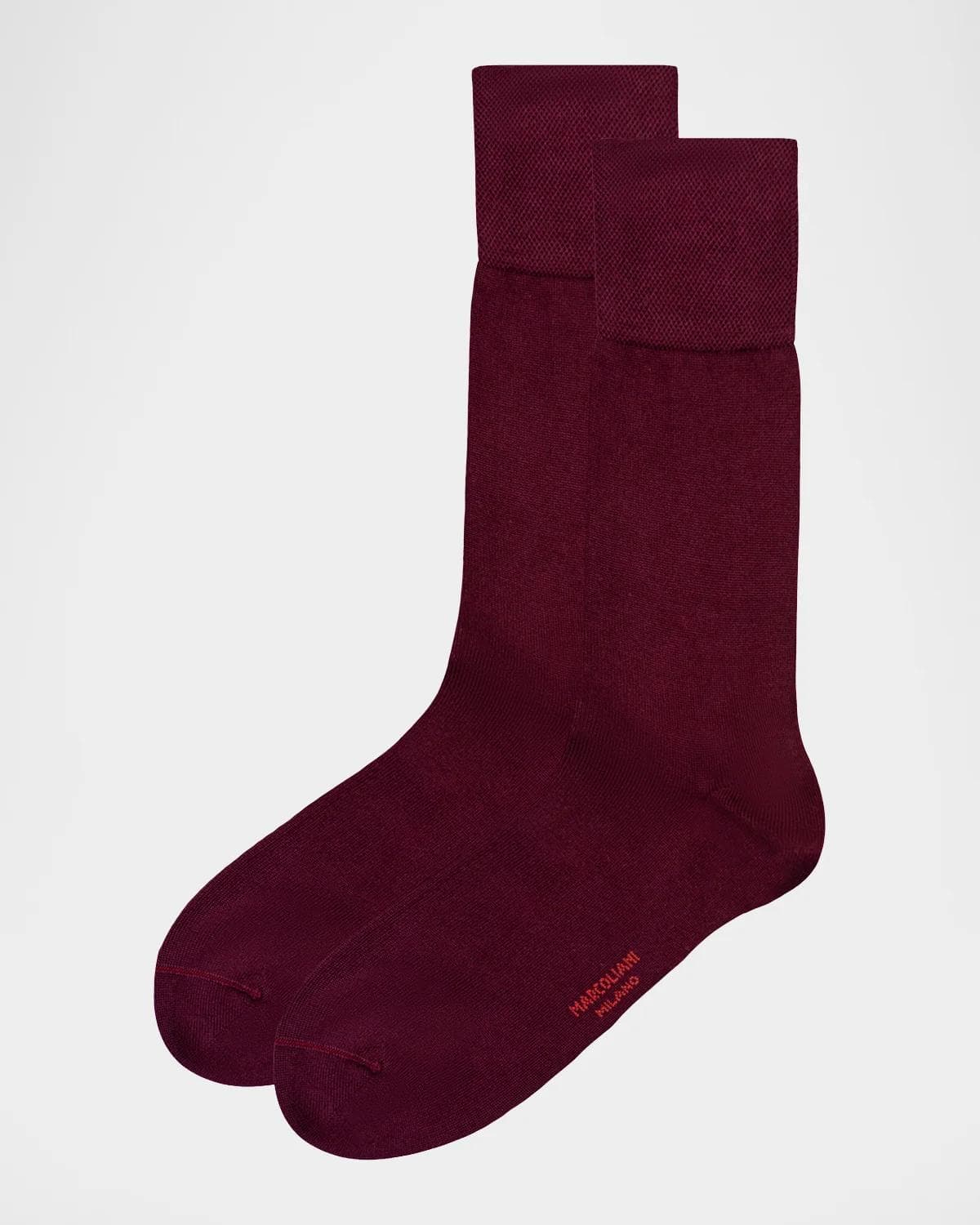 Marcoliani Men's Mousse Modal Crew Socks