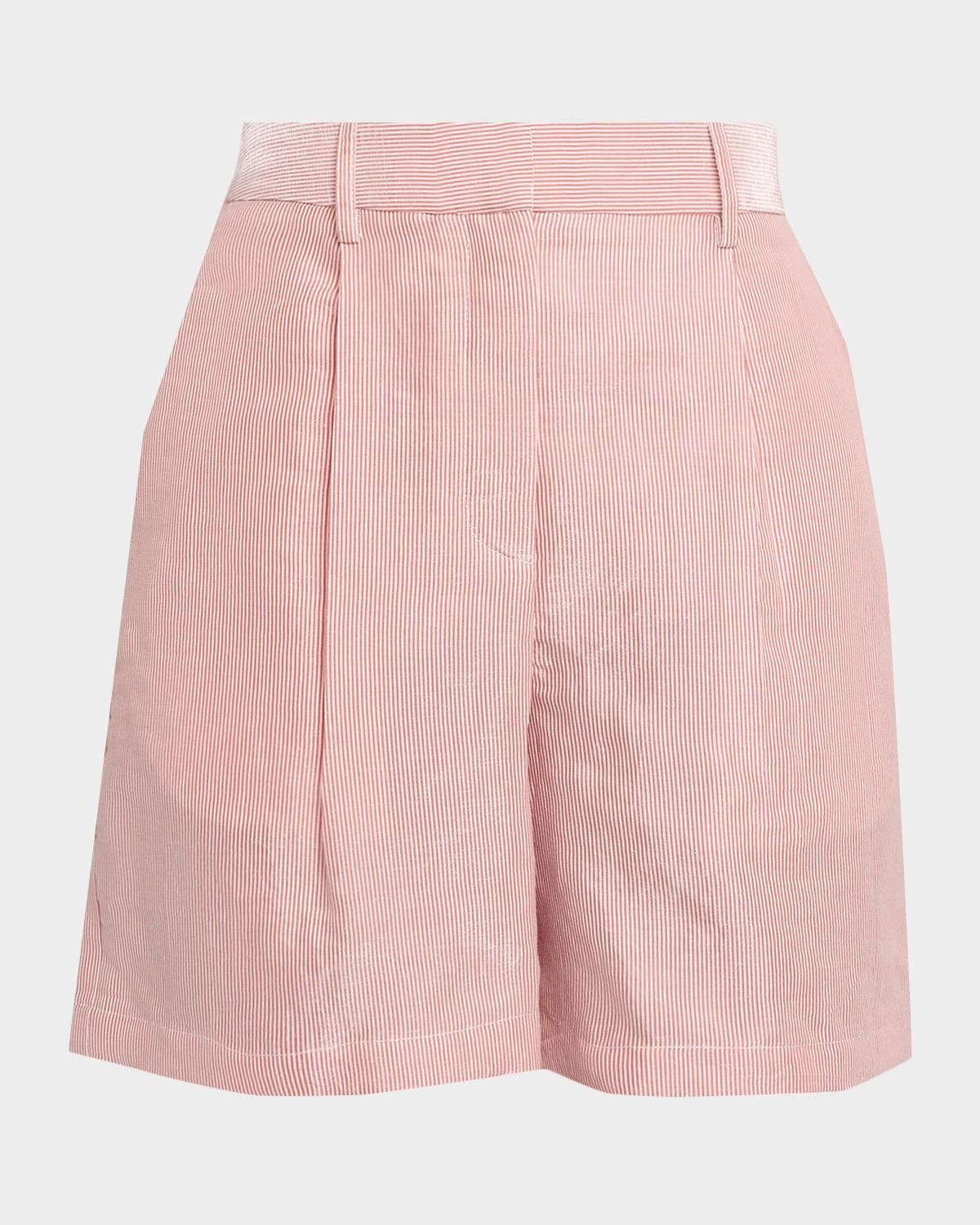 TWP Henry Pinstriped Shorts