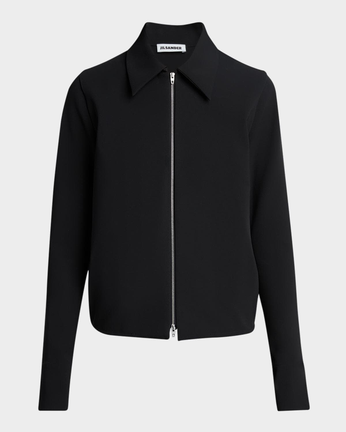Jil Sander Collared Zip-Up Jacket