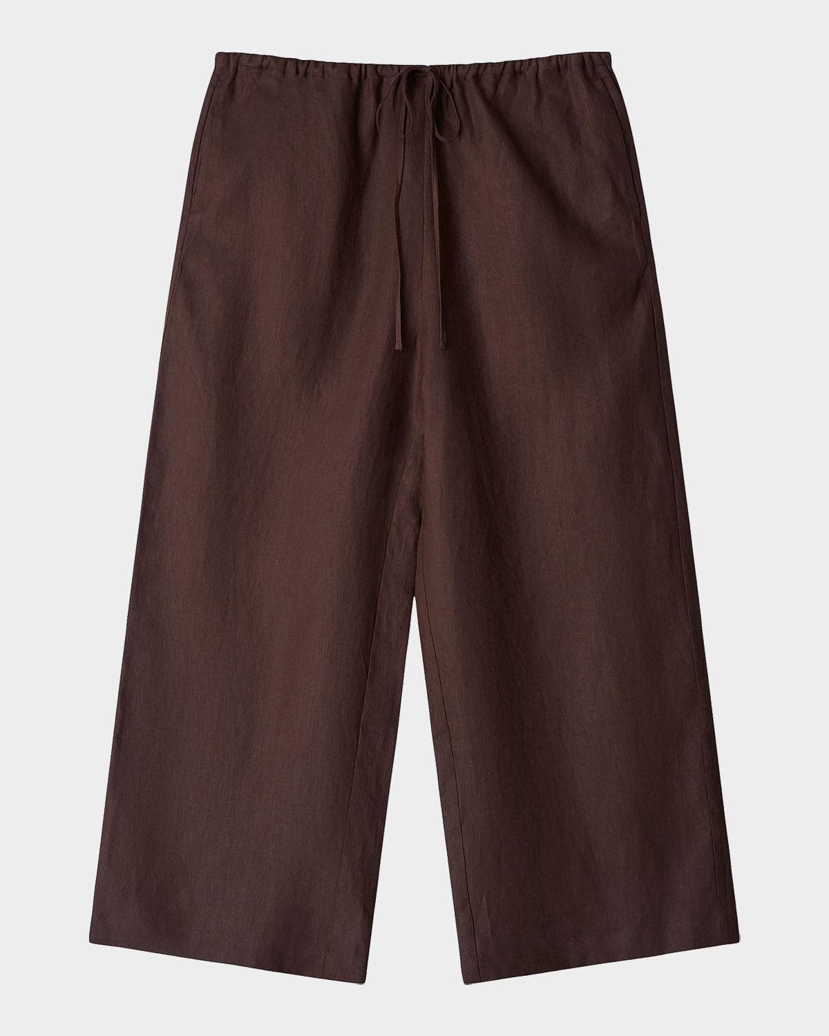STAUD Mateo Linen Crop Pants