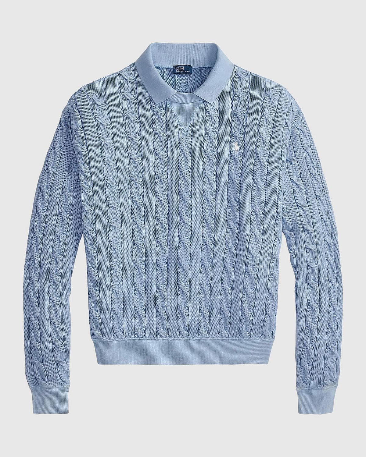 Polo Ralph Lauren Cable-Knit Cotton Sweater